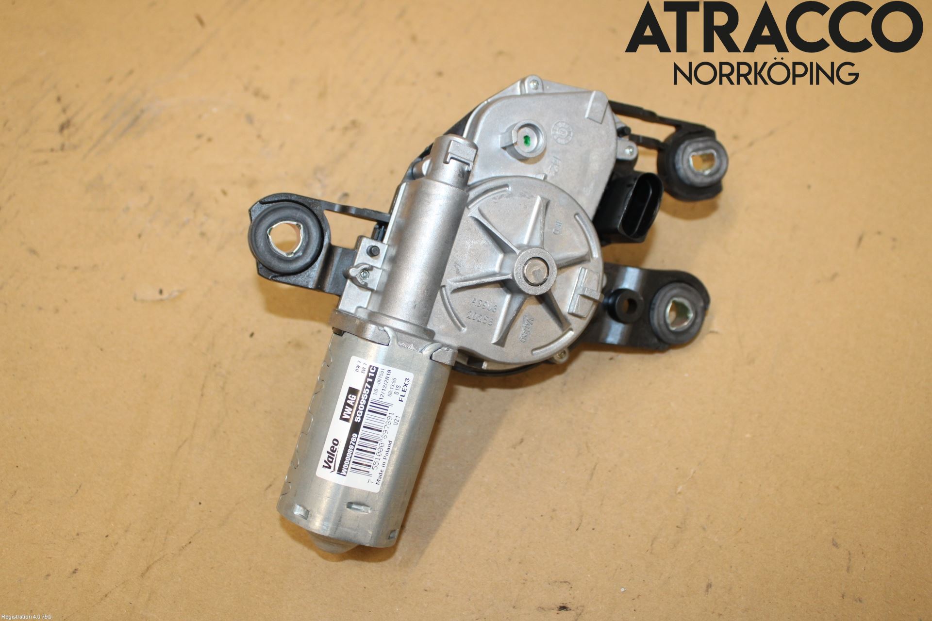 Volkswagen VW PASSAT 15-19 Torkarmotor Baklucka