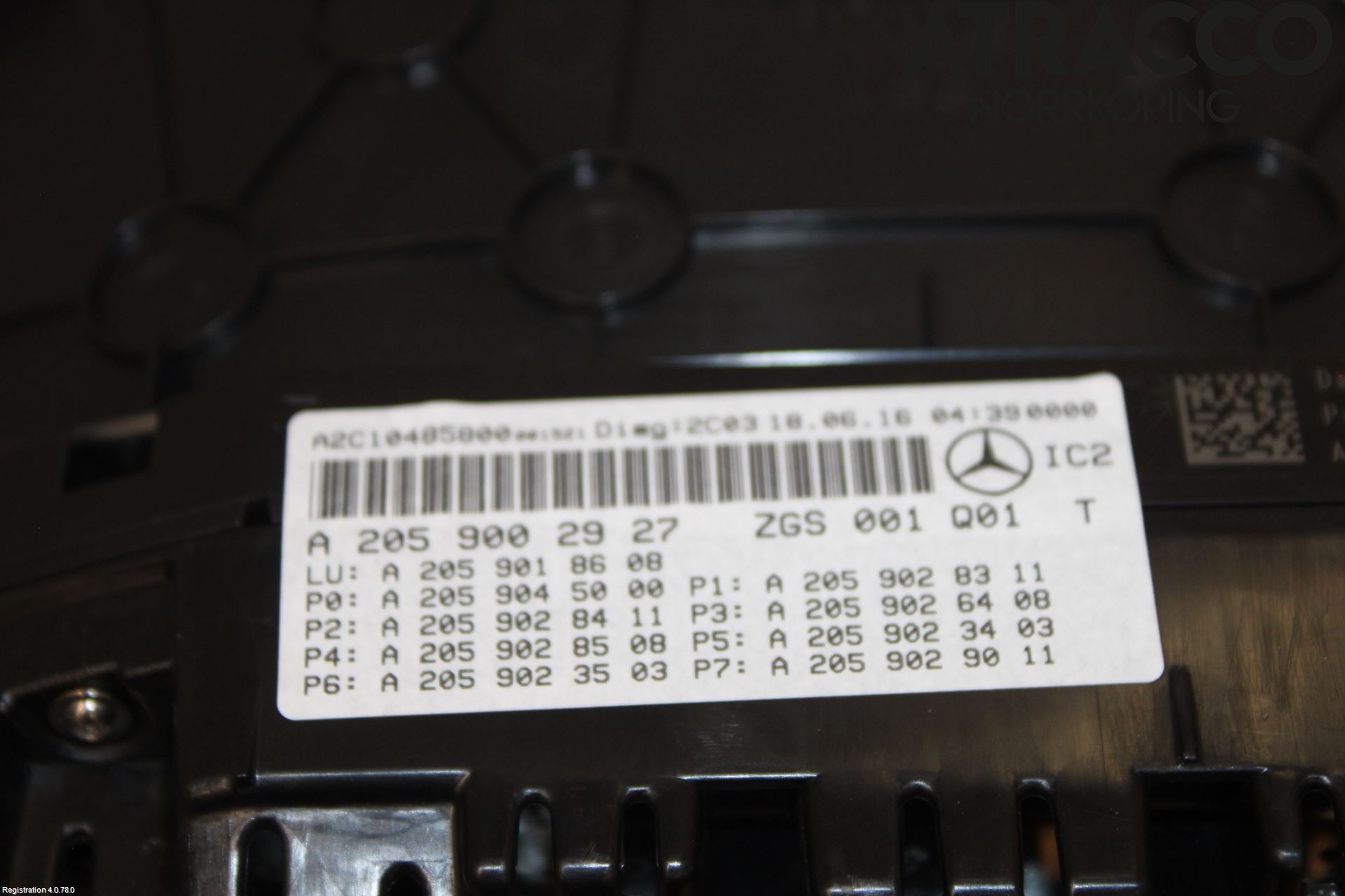 Mercedes-Benz MB GLC-KLASS (X253/C253) 15-22 Instrument Komb