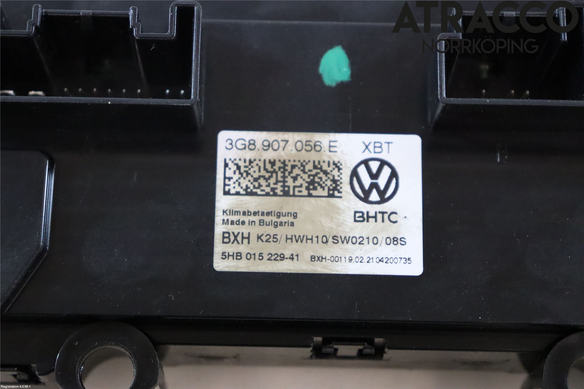 Volkswagen VW PASSAT 20-24 Värmereglage