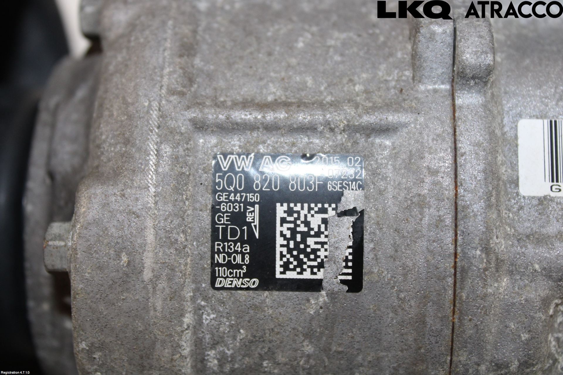 Audi A3/S3 8V 13-20 Ac Kompressor