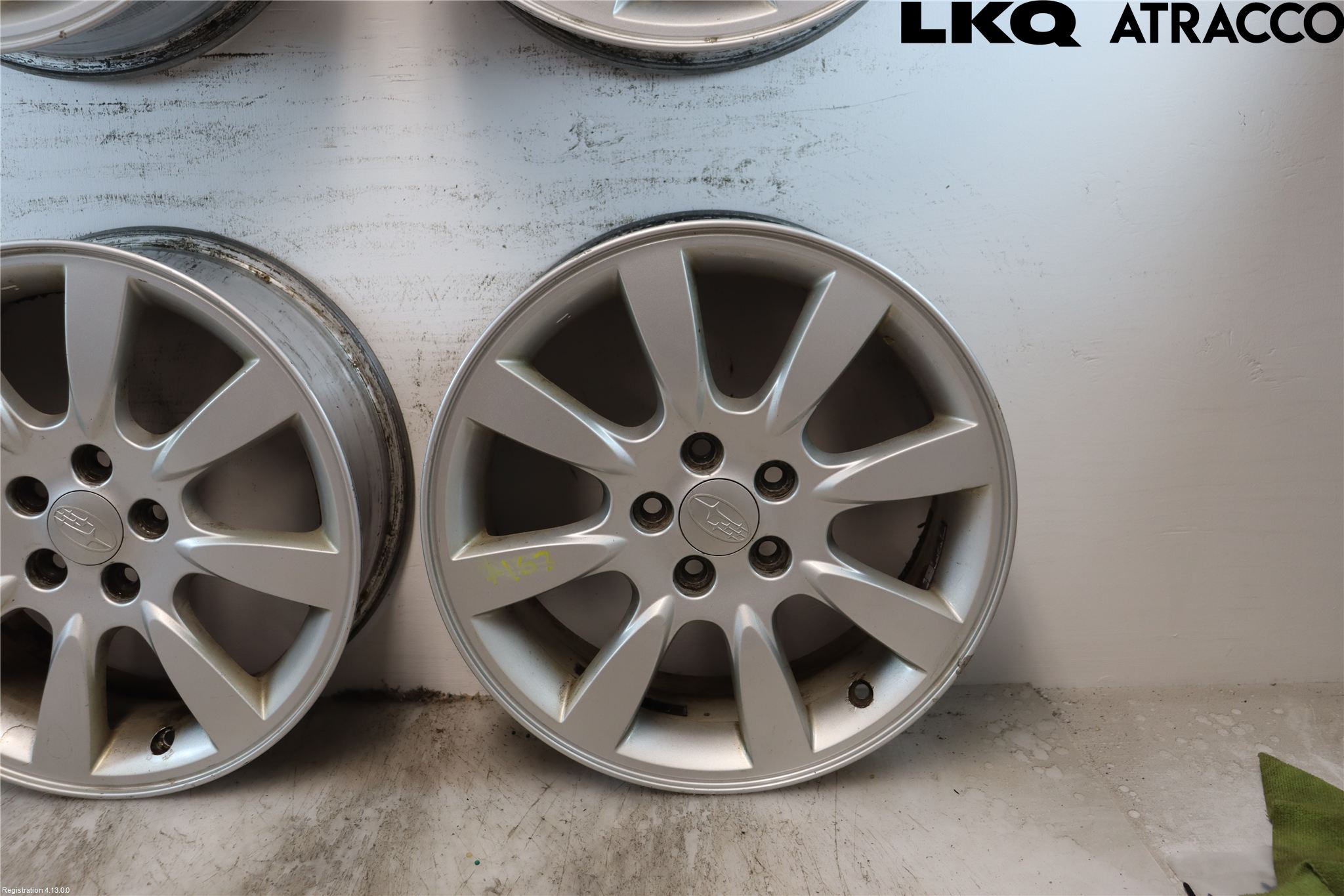 Subaru LEGACY 10-14 Fälgsats Aluminium