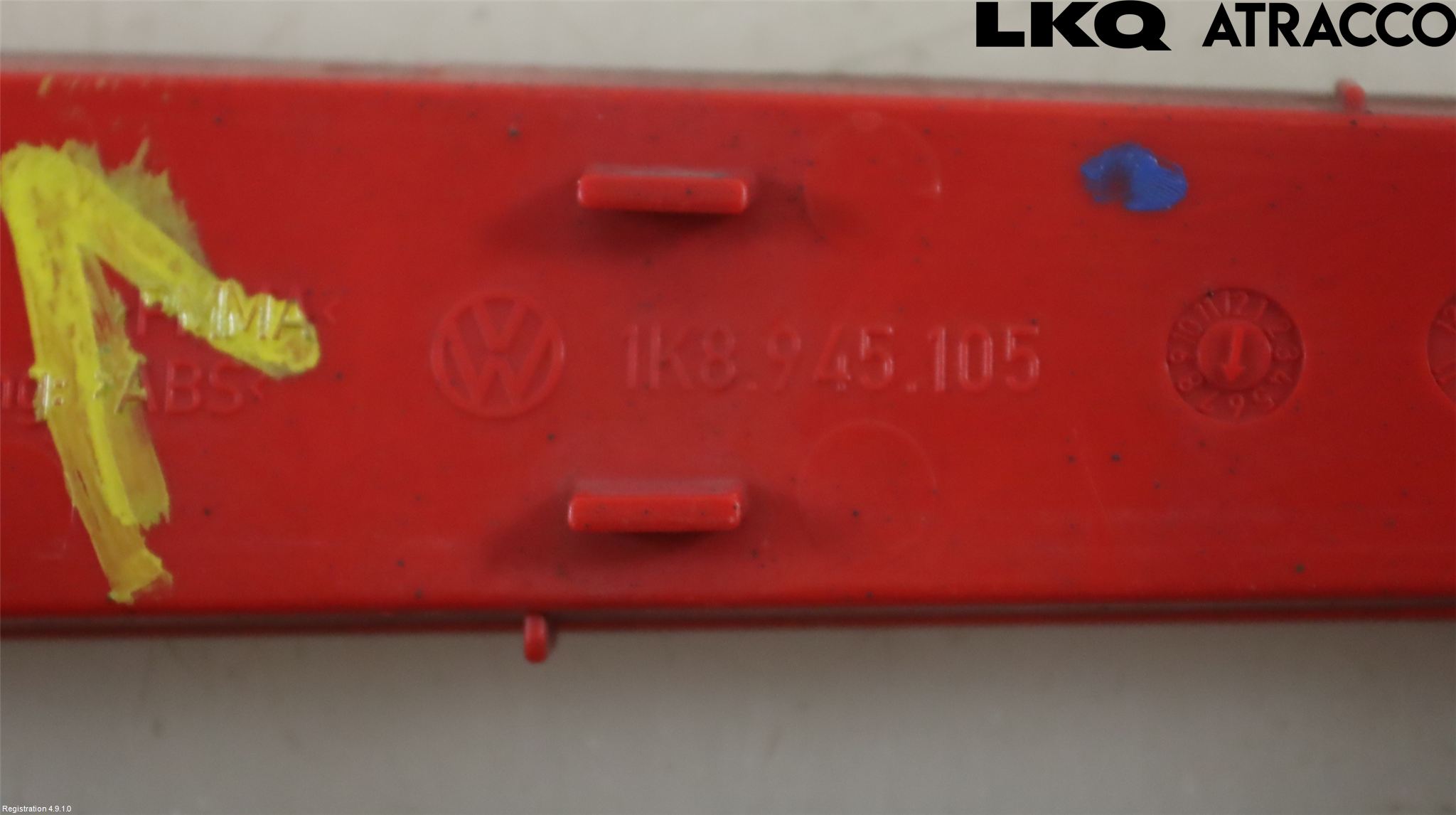 Volkswagen VW SCIROCCO 09-17 Dimljus/Reflex Bak