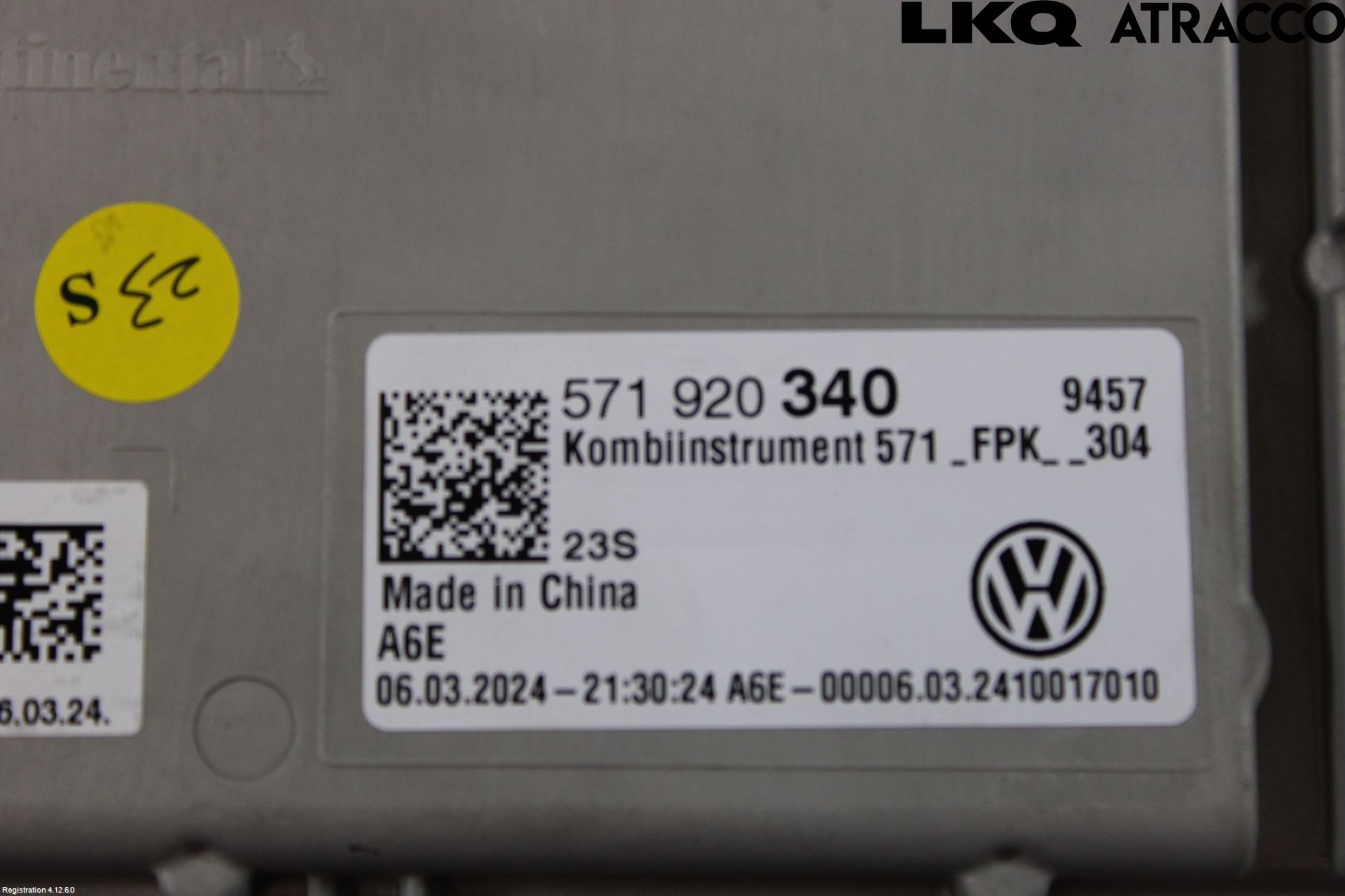 Volkswagen VW PASSAT 24- Instrument Komb