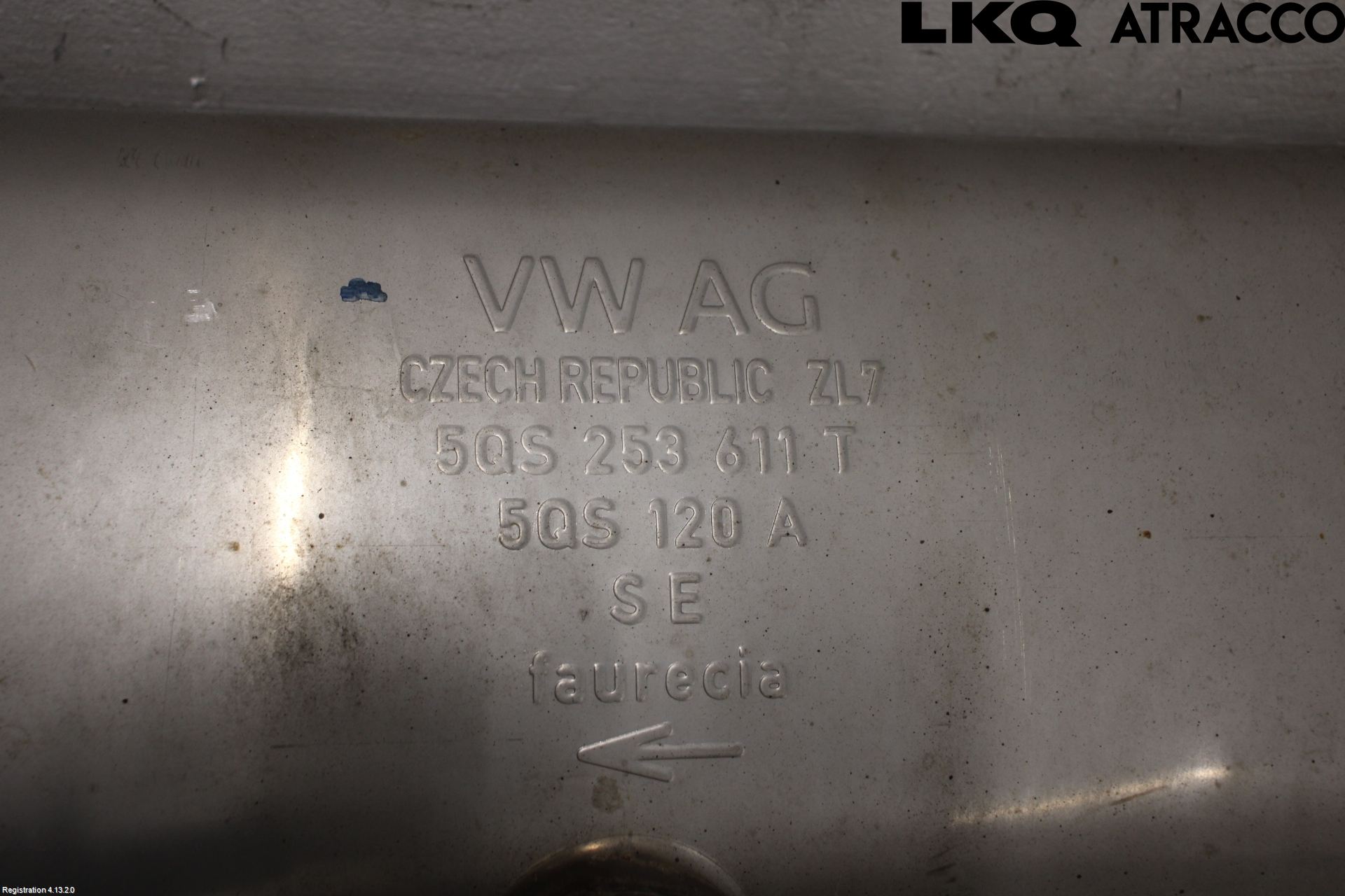Skoda KODIAQ 24- Avgas Bakre Dämpare