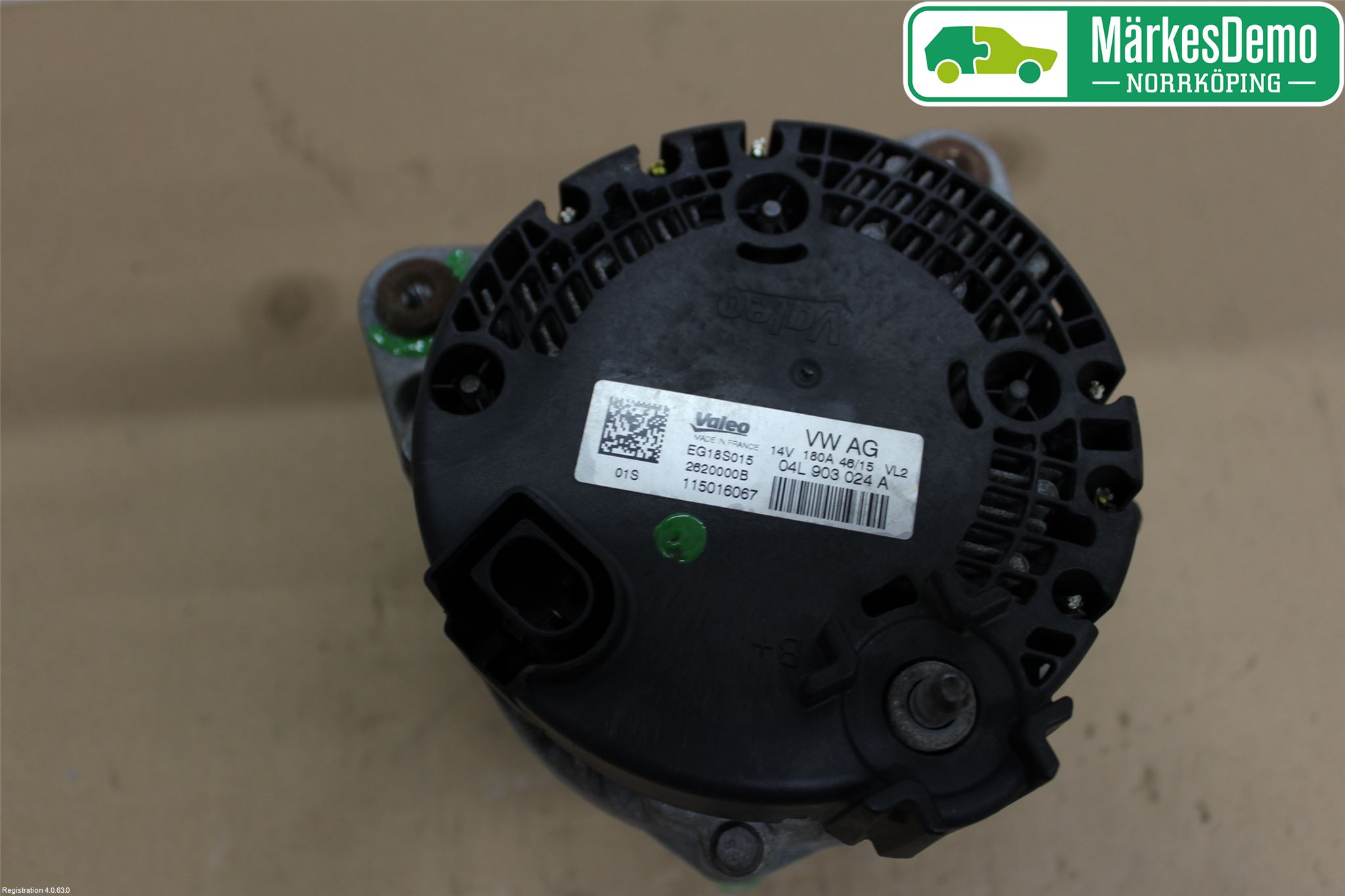 Audi A4/S4 B9 16-19 Generator