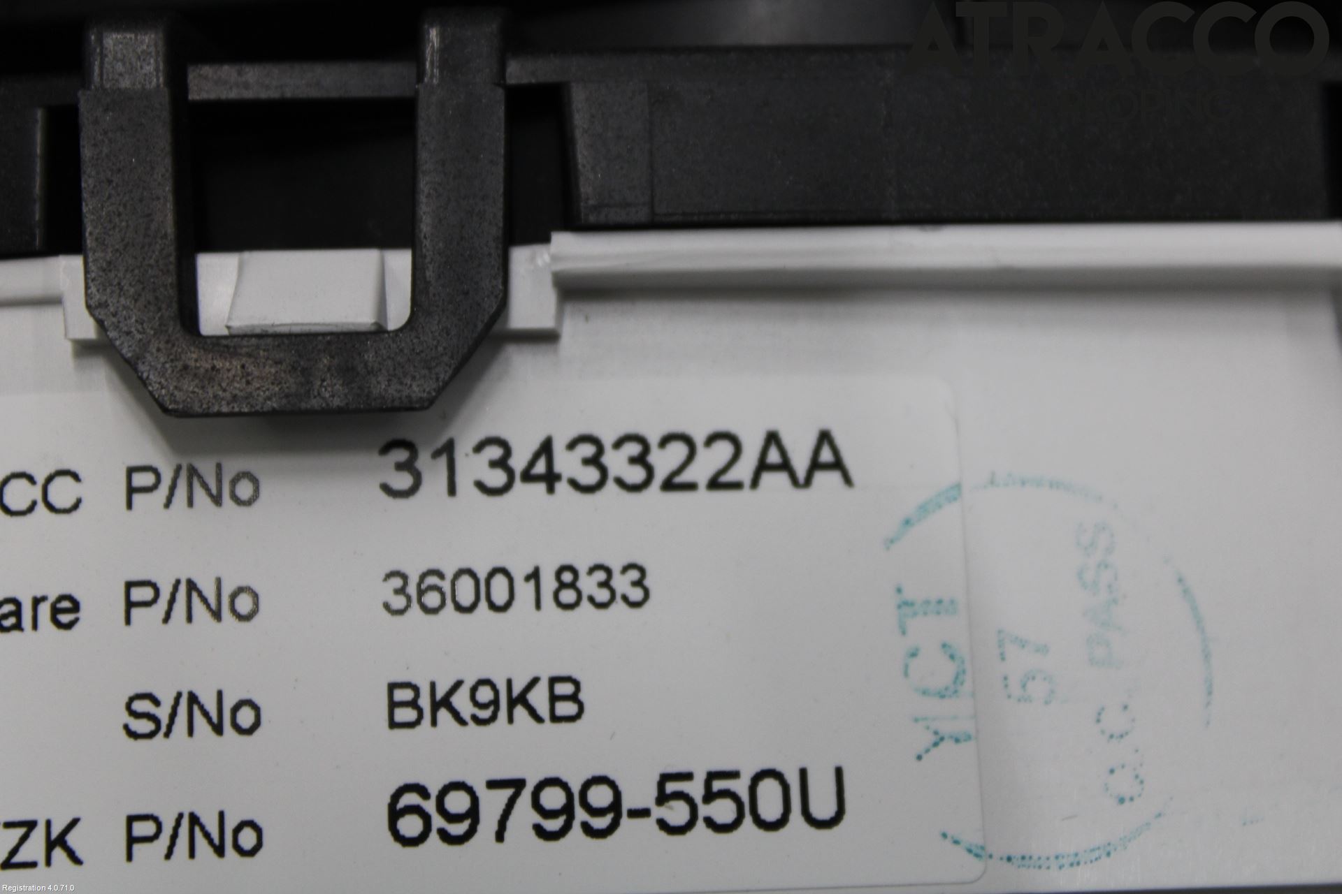 Volvo V60 11-13 Instrument Komb