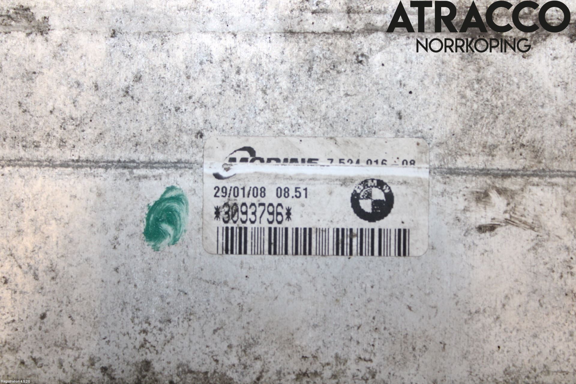 BMW 1 E87/81 5D/3D 03-11 Laddluft-Intercooler Kyl