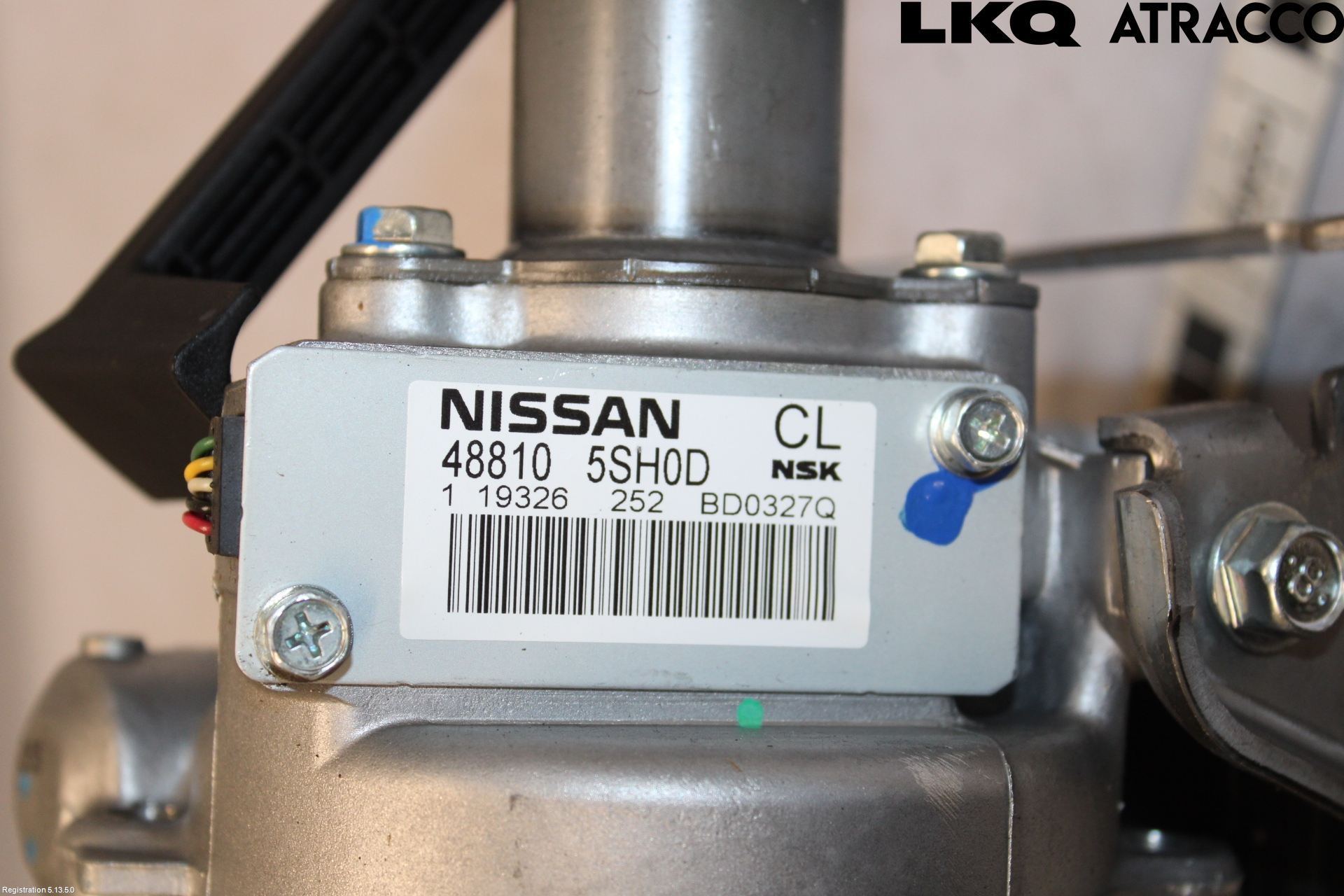 Nissan LEAF 18- Rattaxelagg Med Inb Servo