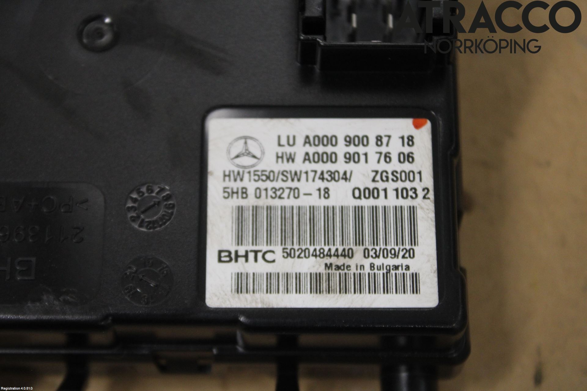 Mercedes-Benz MB C-KLASS (W205) 14-21 Ac Styrenhet Ac Manöveren