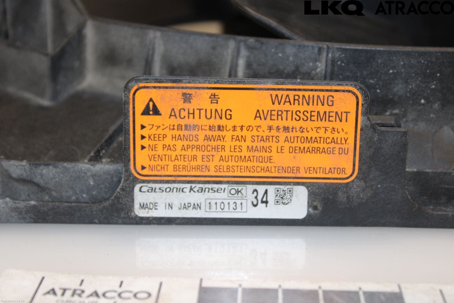 Mitsubishi OUTLANDER 07-12 Kylfläkt El