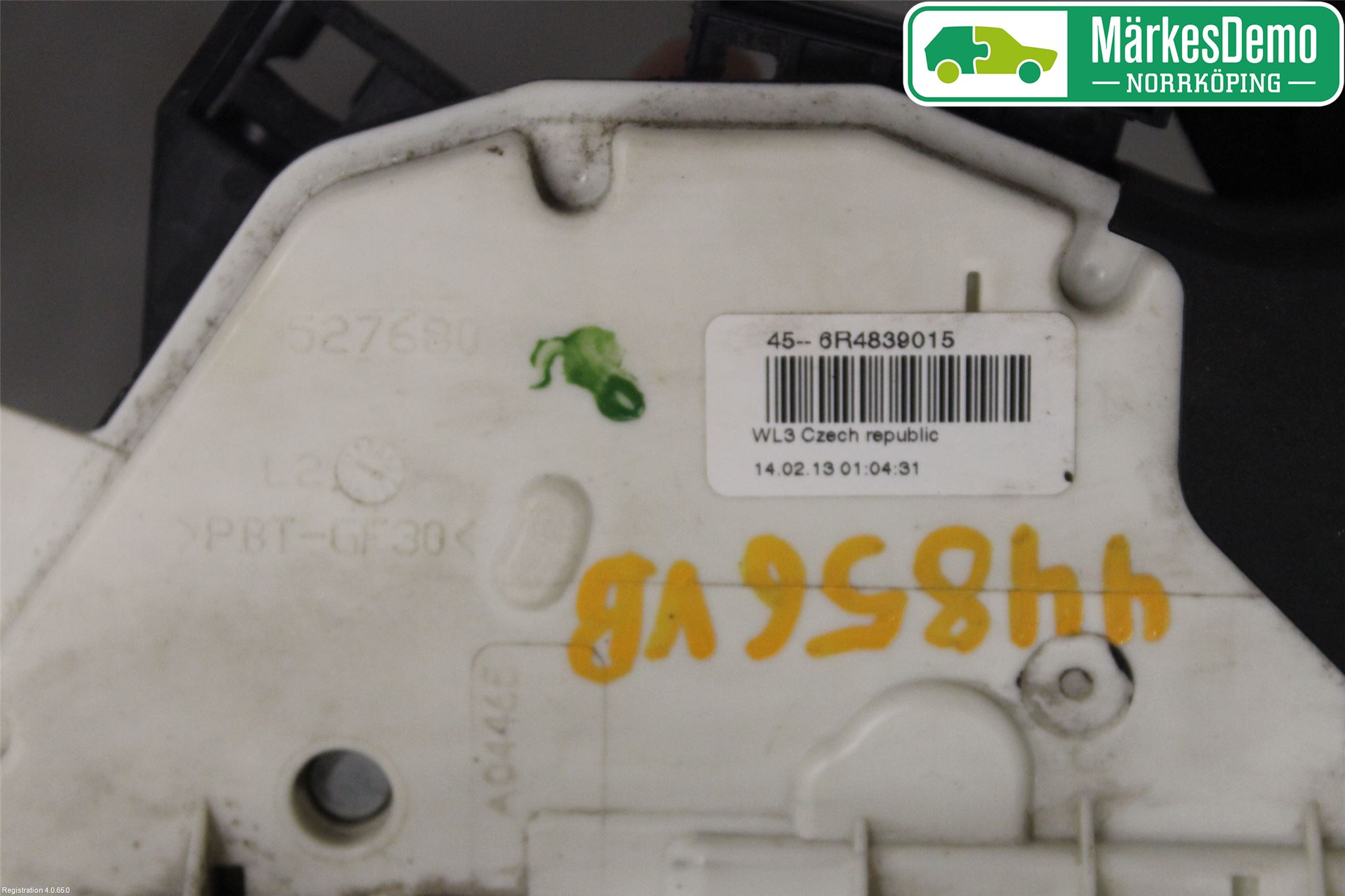 Volkswagen VW POLO 10-17 Låskista-Dörrlås