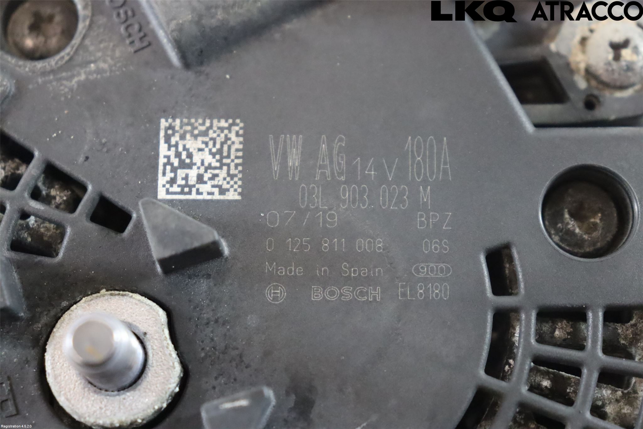 Volkswagen VW CRAFTER II / E-CRAFTER 17- Generator