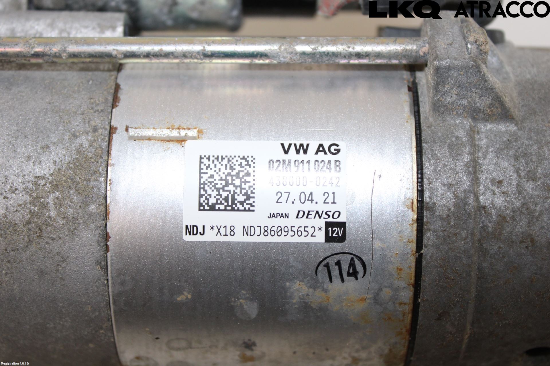 Volkswagen VW CADDY 21- Startmotor Diesel