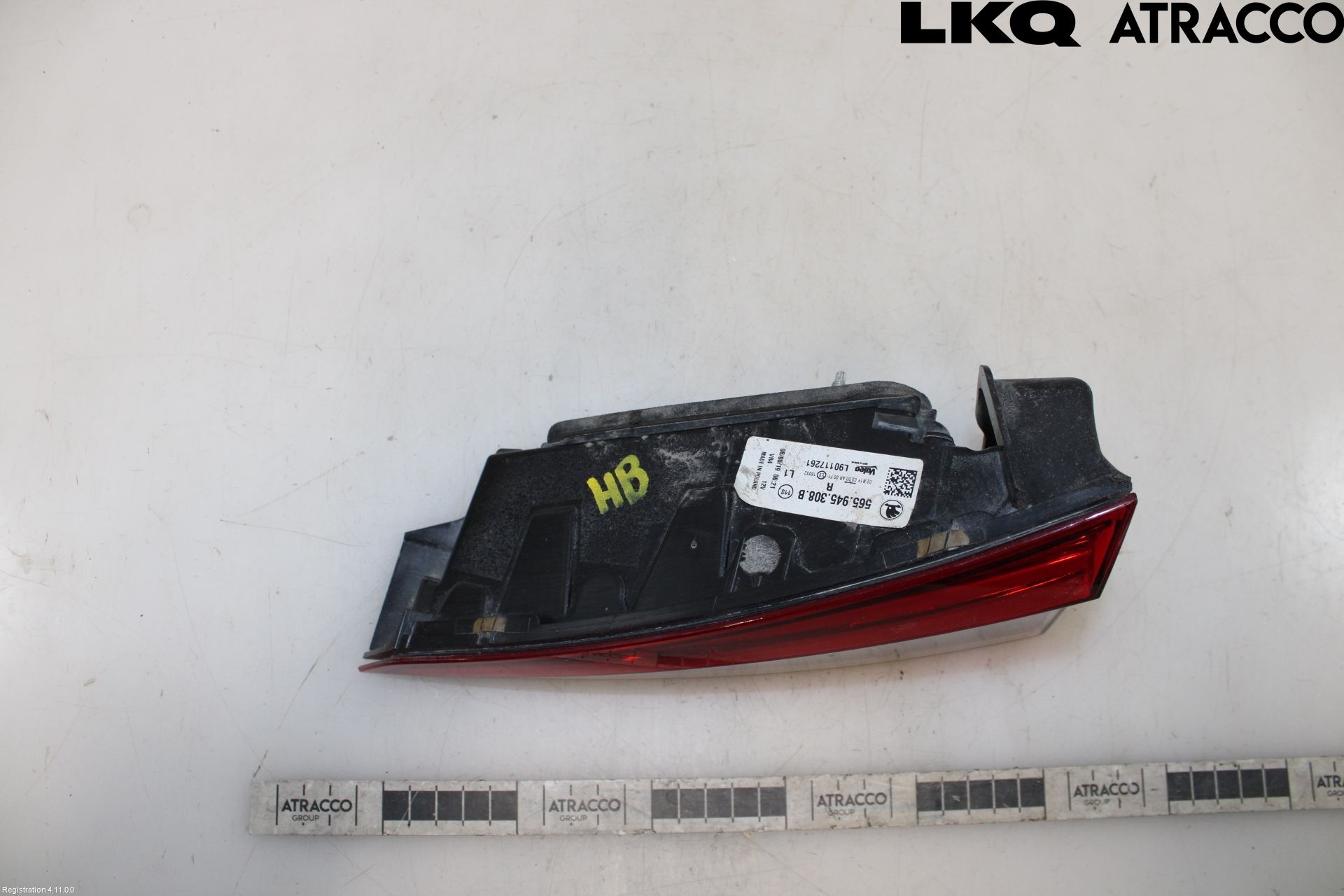 Skoda KODIAQ 17-24 Bakljus Lucka Hö