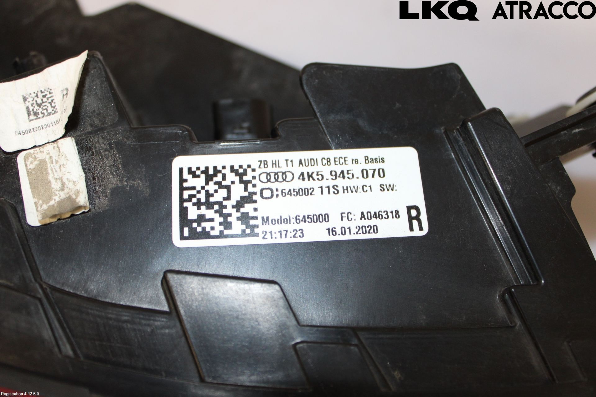 Audi A6 F2/C8 19- Bakljus Höger