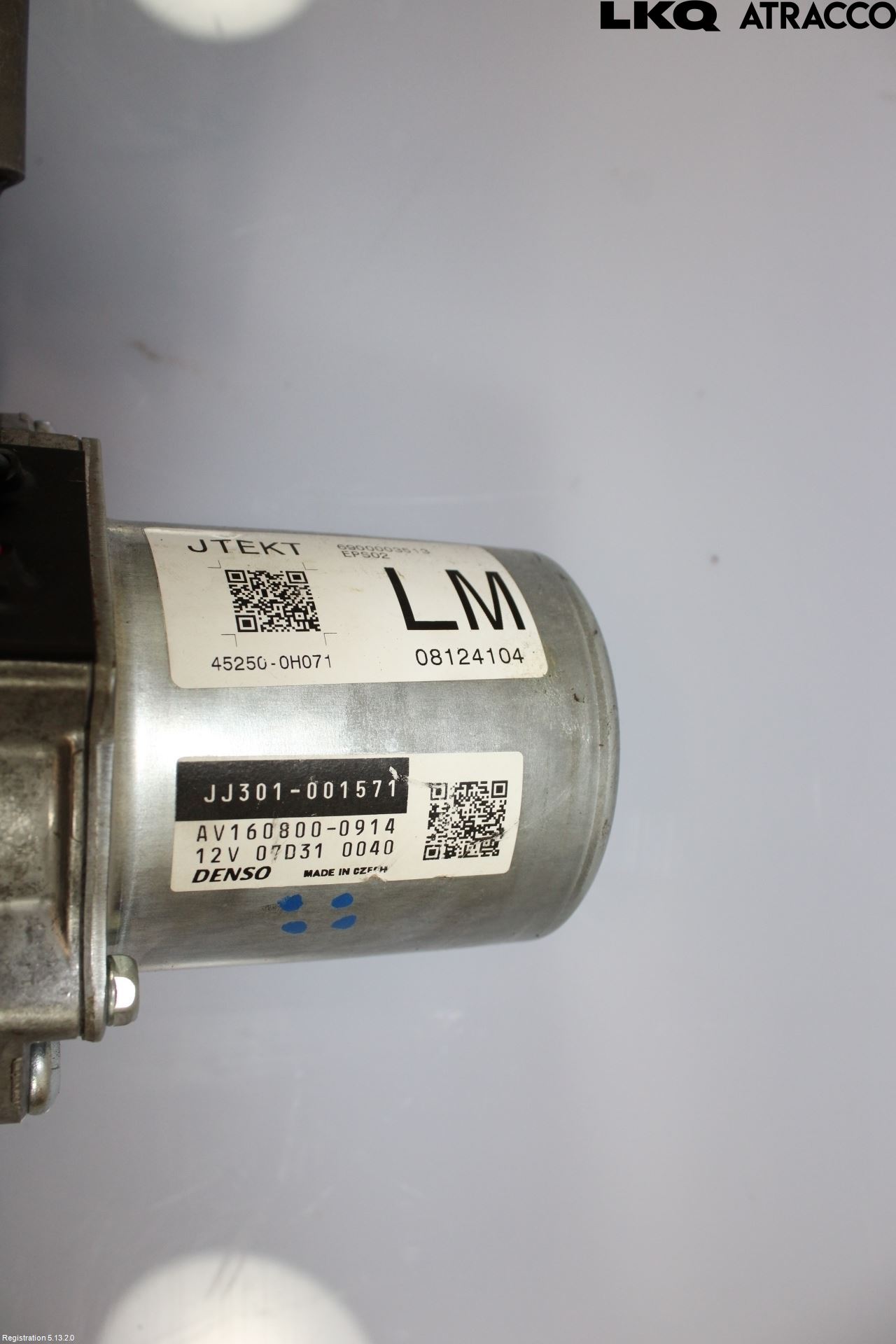Toyota AYGO 15-21 Rattaxelagg Med Inb Servo