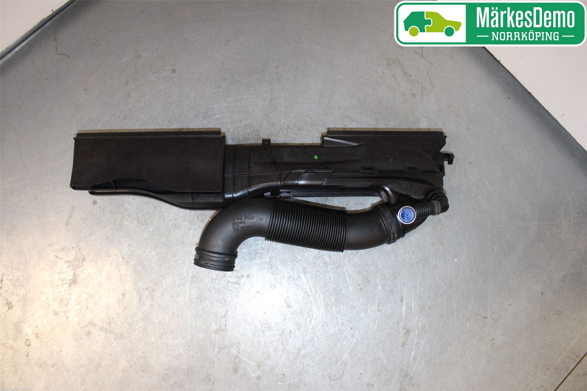 Volkswagen VW GOLF / E-GOLF VII 13-20 Deflektor Plåt-Plast Kylning