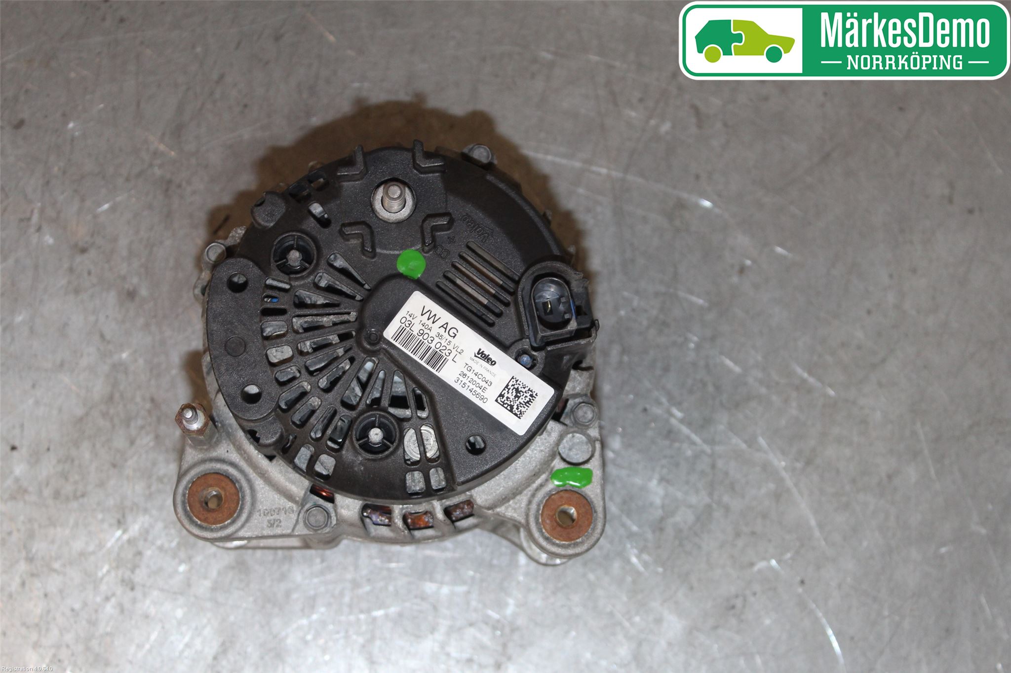 Volkswagen VW PASSAT 15-19 Generator