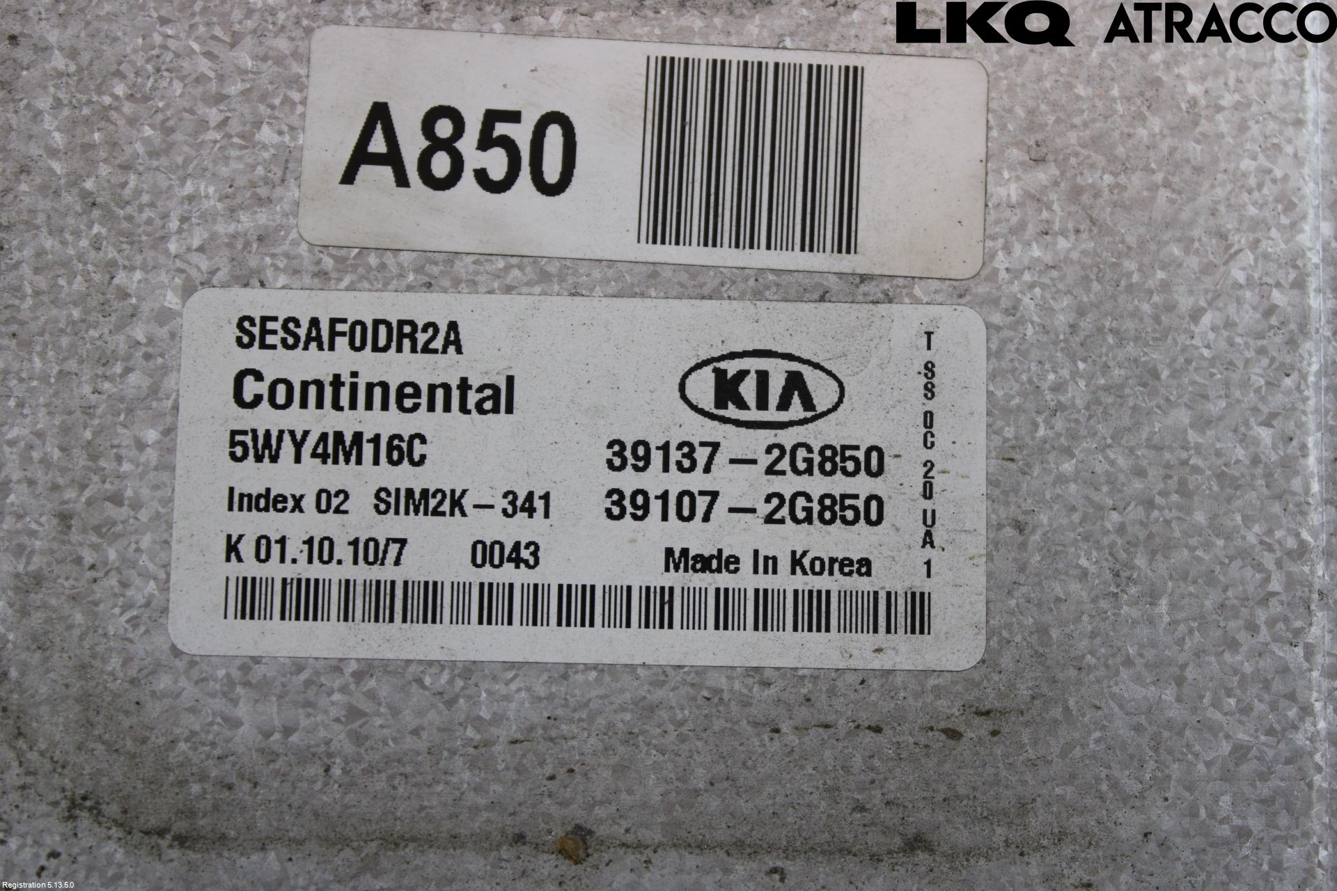 Kia SPORTAGE (QL) 16-21 Styrenhet Insprut Bensin