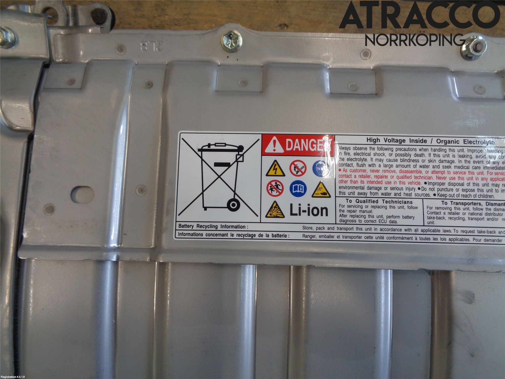 Toyota RAV4 19- Batteri Högspänning