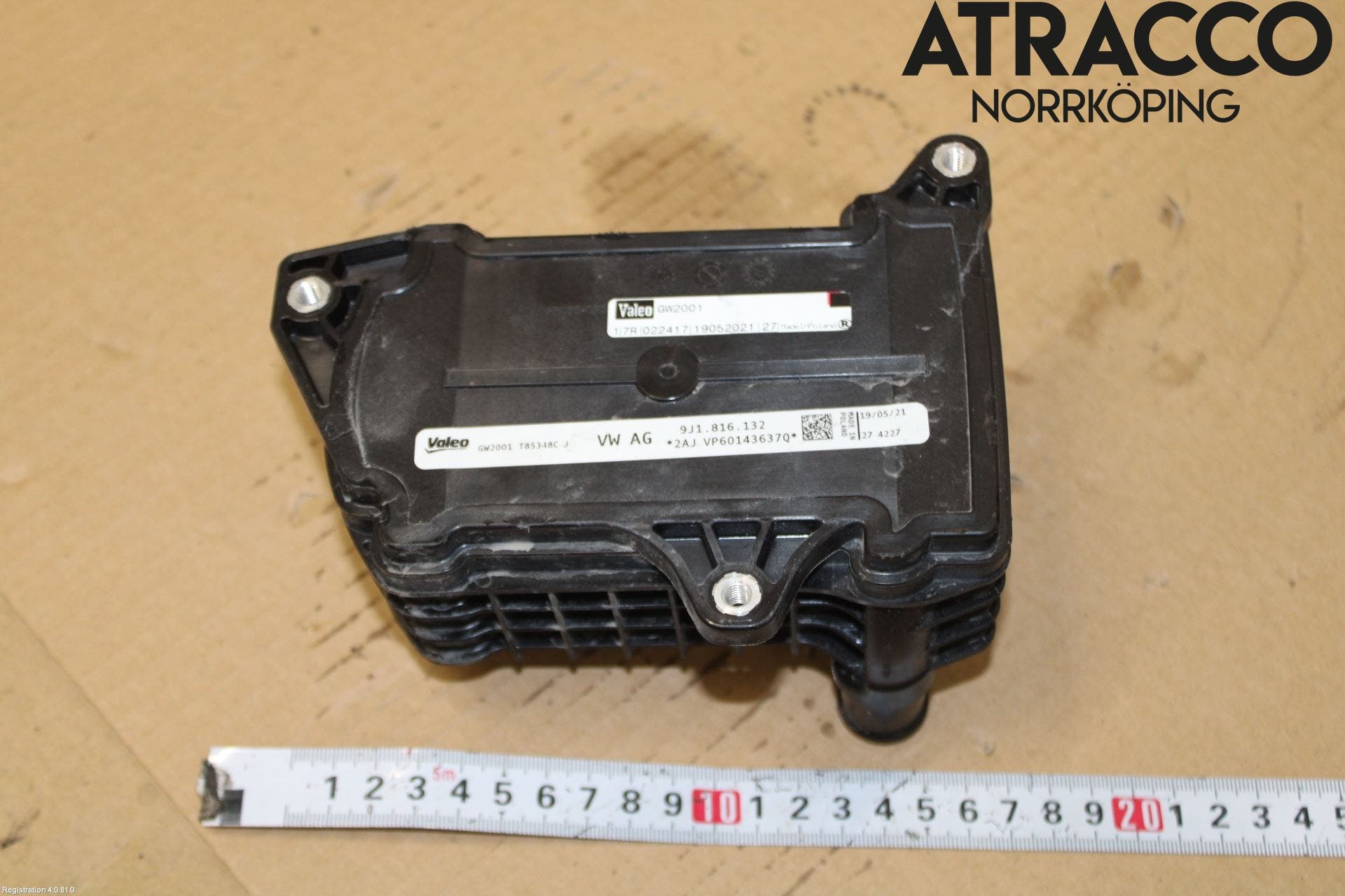 Volkswagen VW ID.4 21- Värmekammare-Växlare