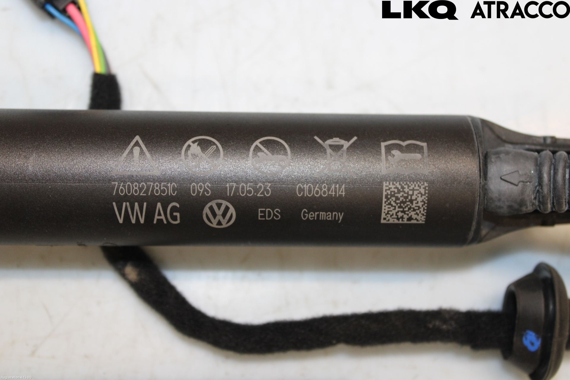 Volkswagen VW TOUAREG CR 18- Gasfjäder Baklucka