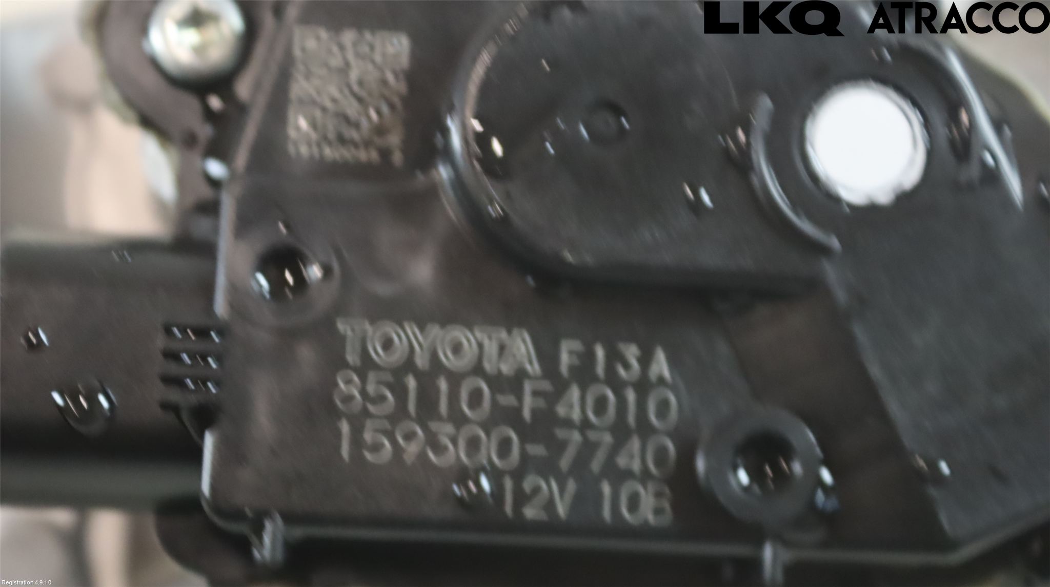 Toyota C-HR 16-23 Torkarmekanism Vindruta