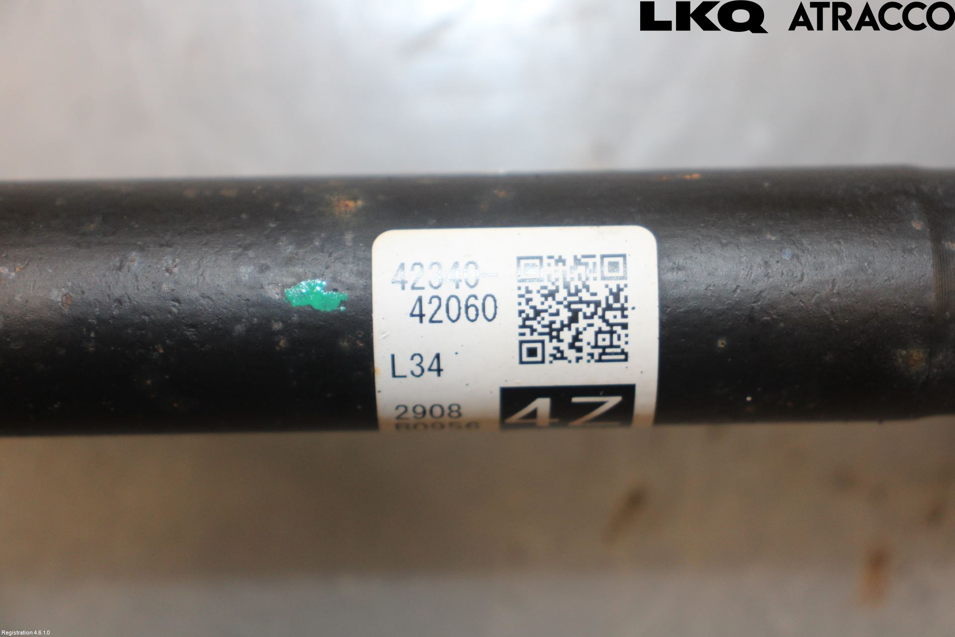 Toyota RAV4 19- Drivaxel Bak Vänster
