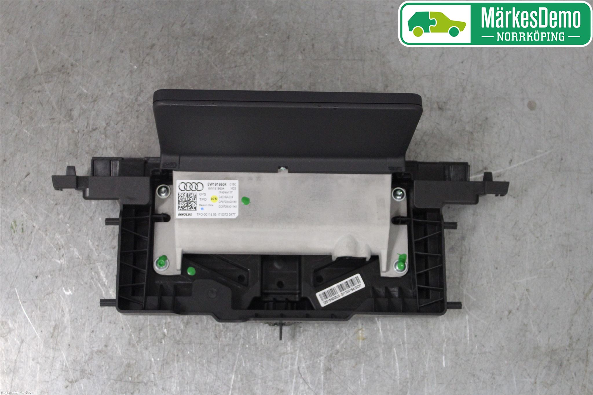 Audi A4/S4 B9 16-19 Bildskärm