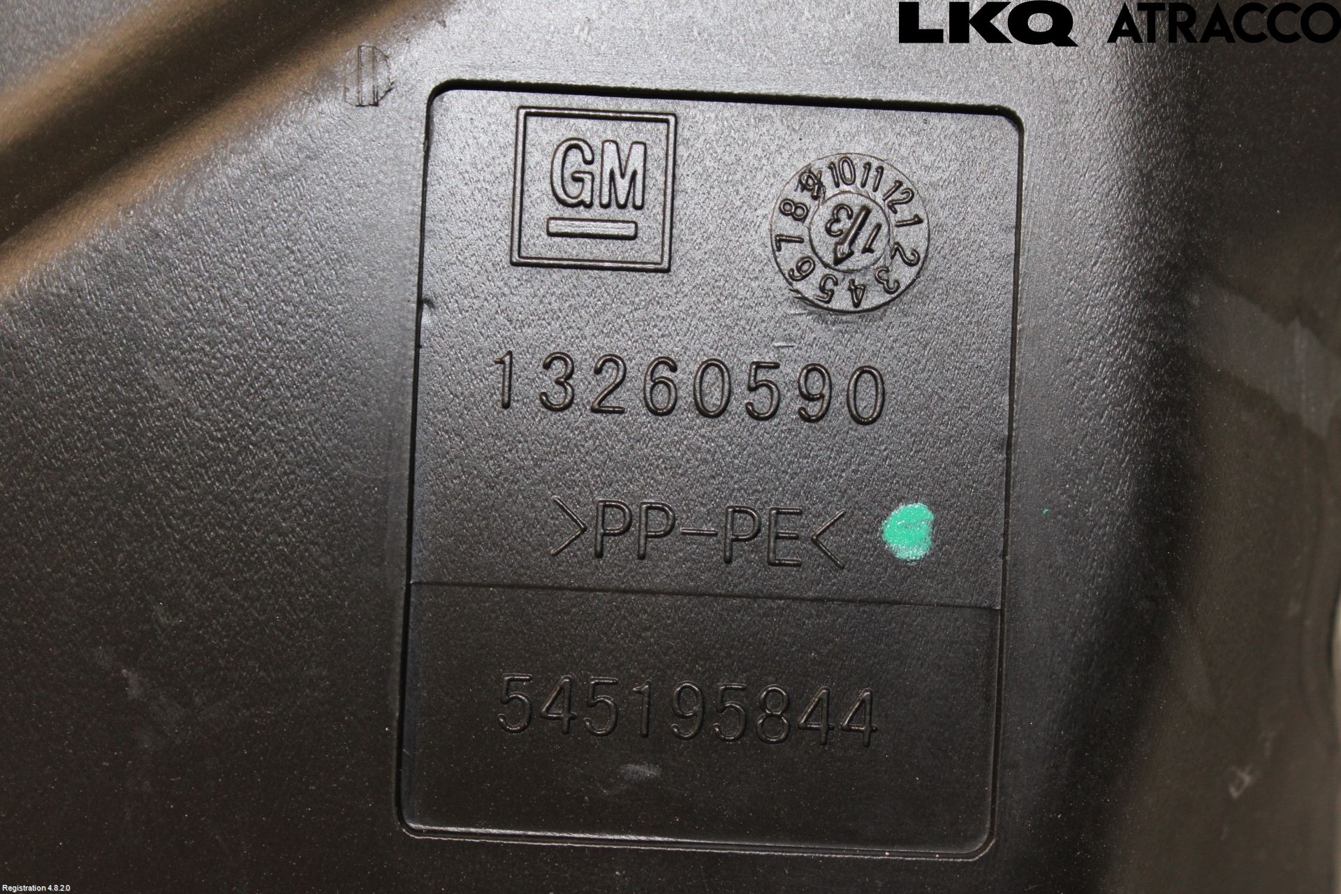 GM CHEVROLET ORLANDO Spolartank Vindruta