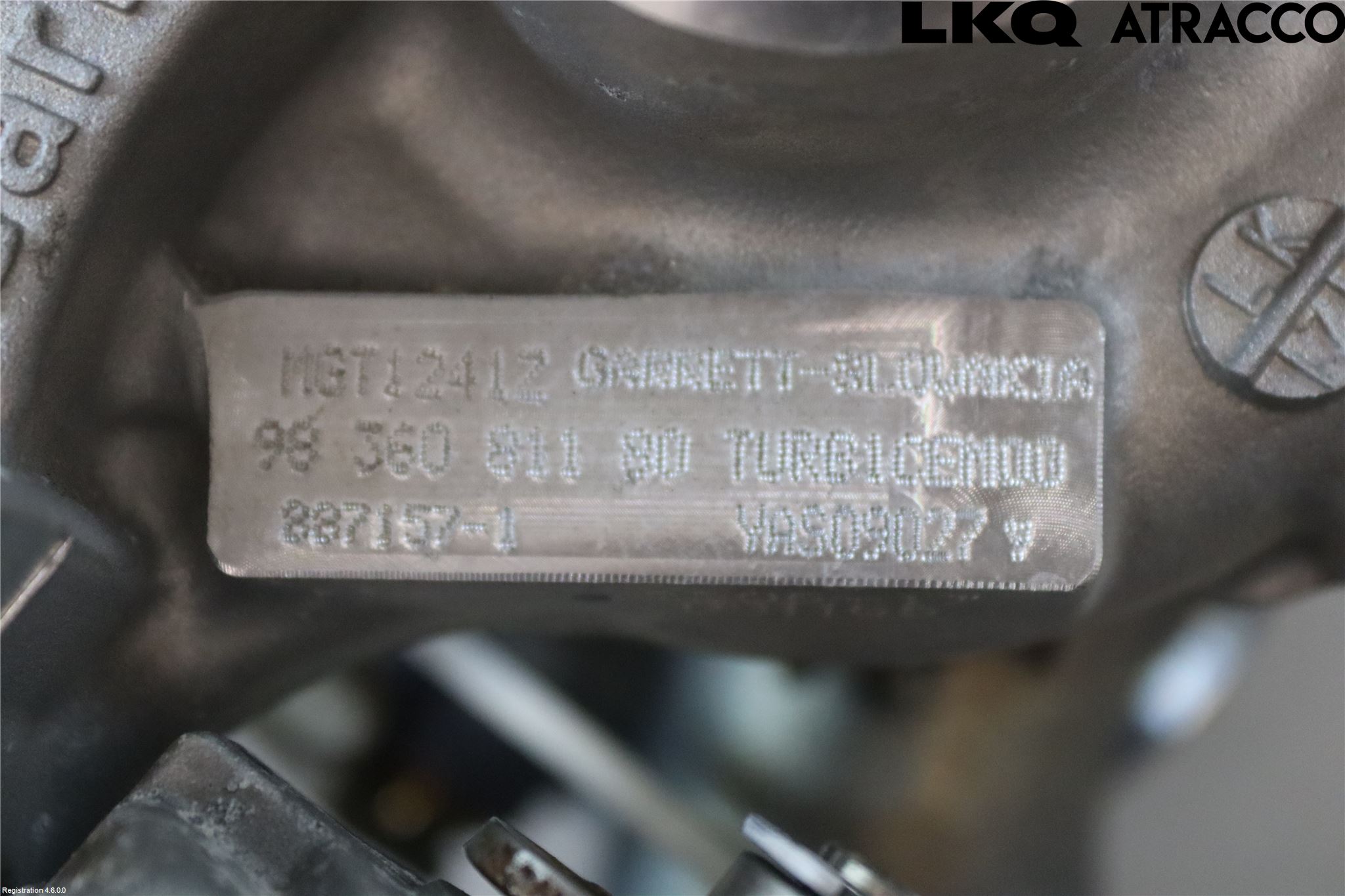 Peugeot 208/E-208 20- Turboaggregat