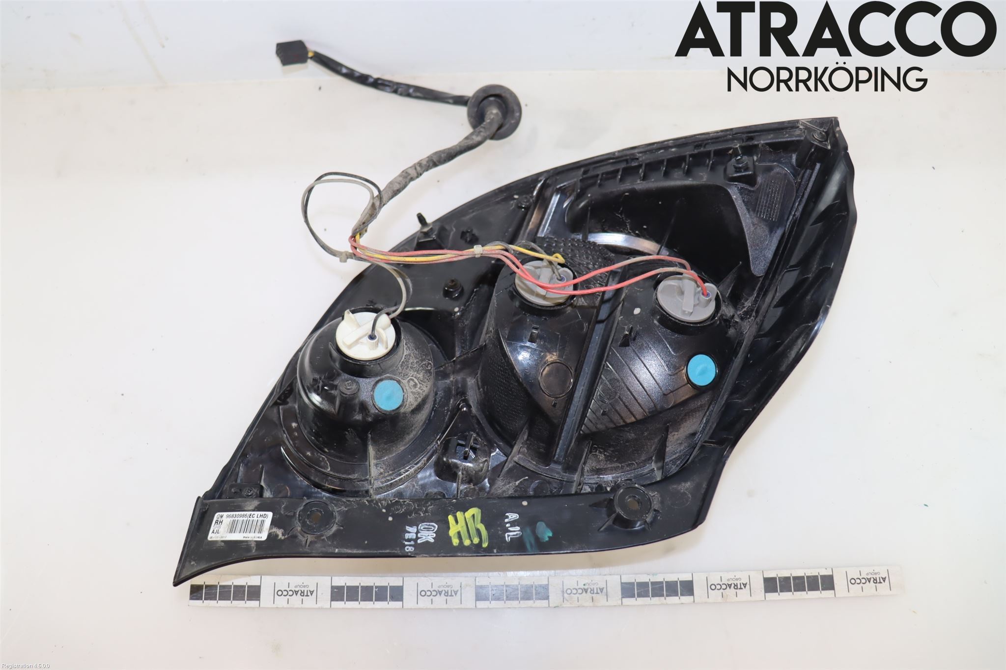 Chevrolet AVEO Bakljus Höger