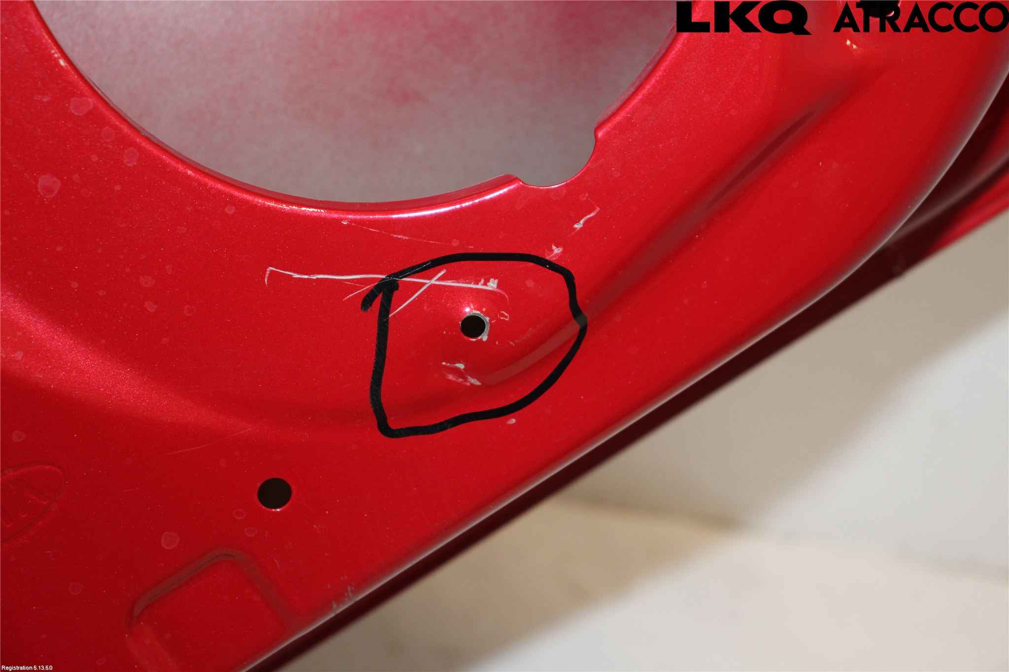 Kia PICANTO 12-17 Dörr Bak Vänster
