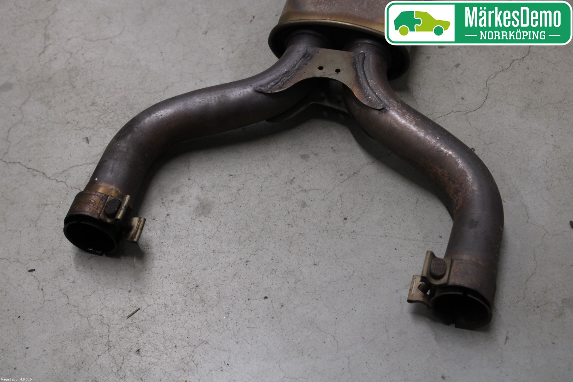 Jaguar XK/XKR 06-14 Avgas Mellandämpare