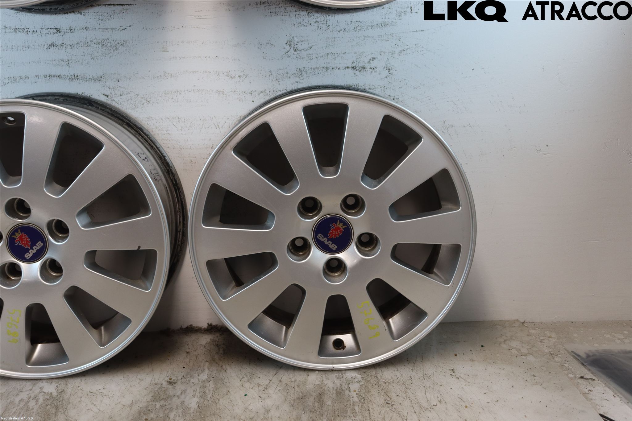 Saab 9-3 VER 1 98-03 Fälgsats Aluminium
