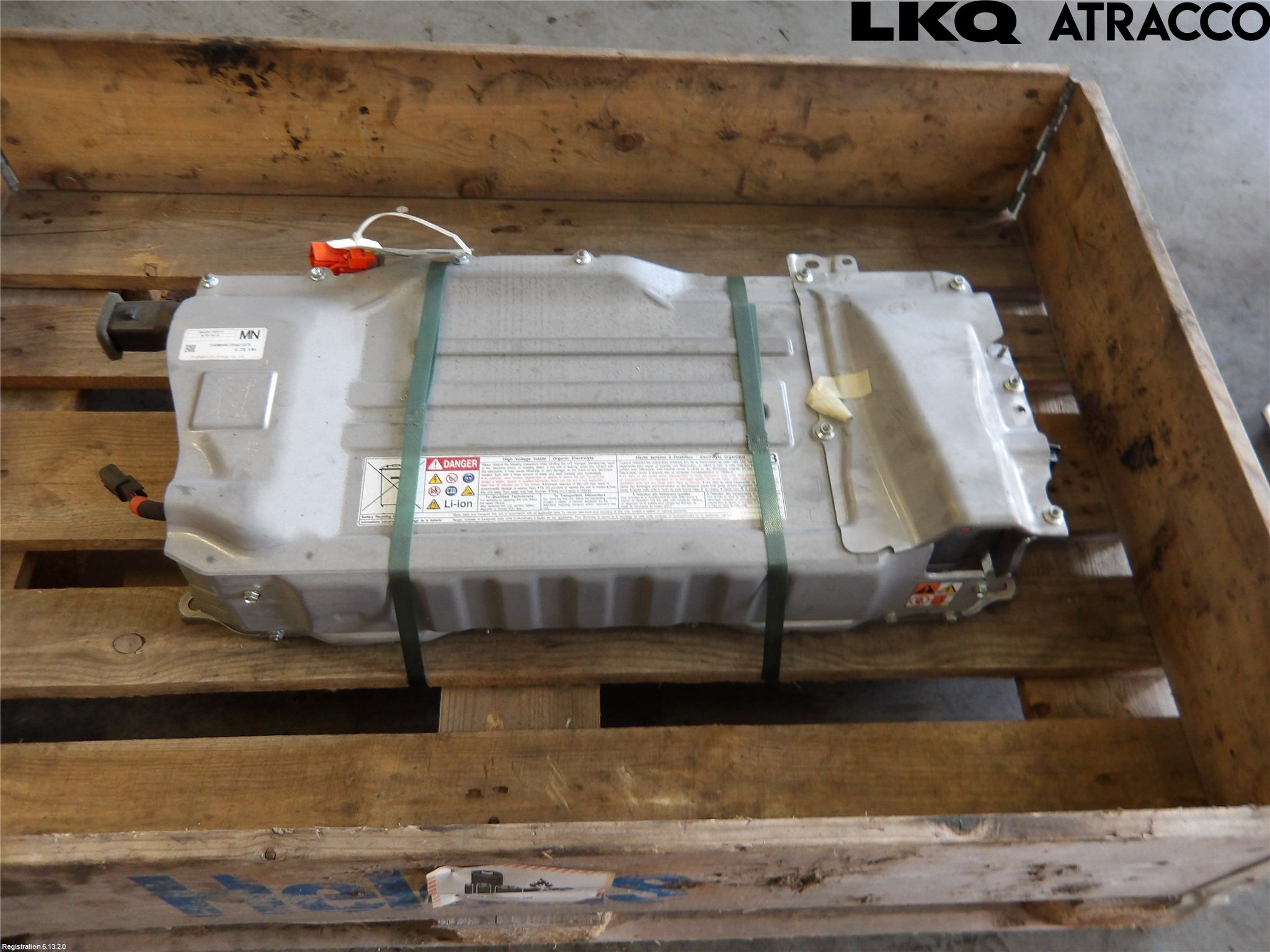 HV traction battery Toyota YARIS XP21 76 kWh 2020 · G9510-52083