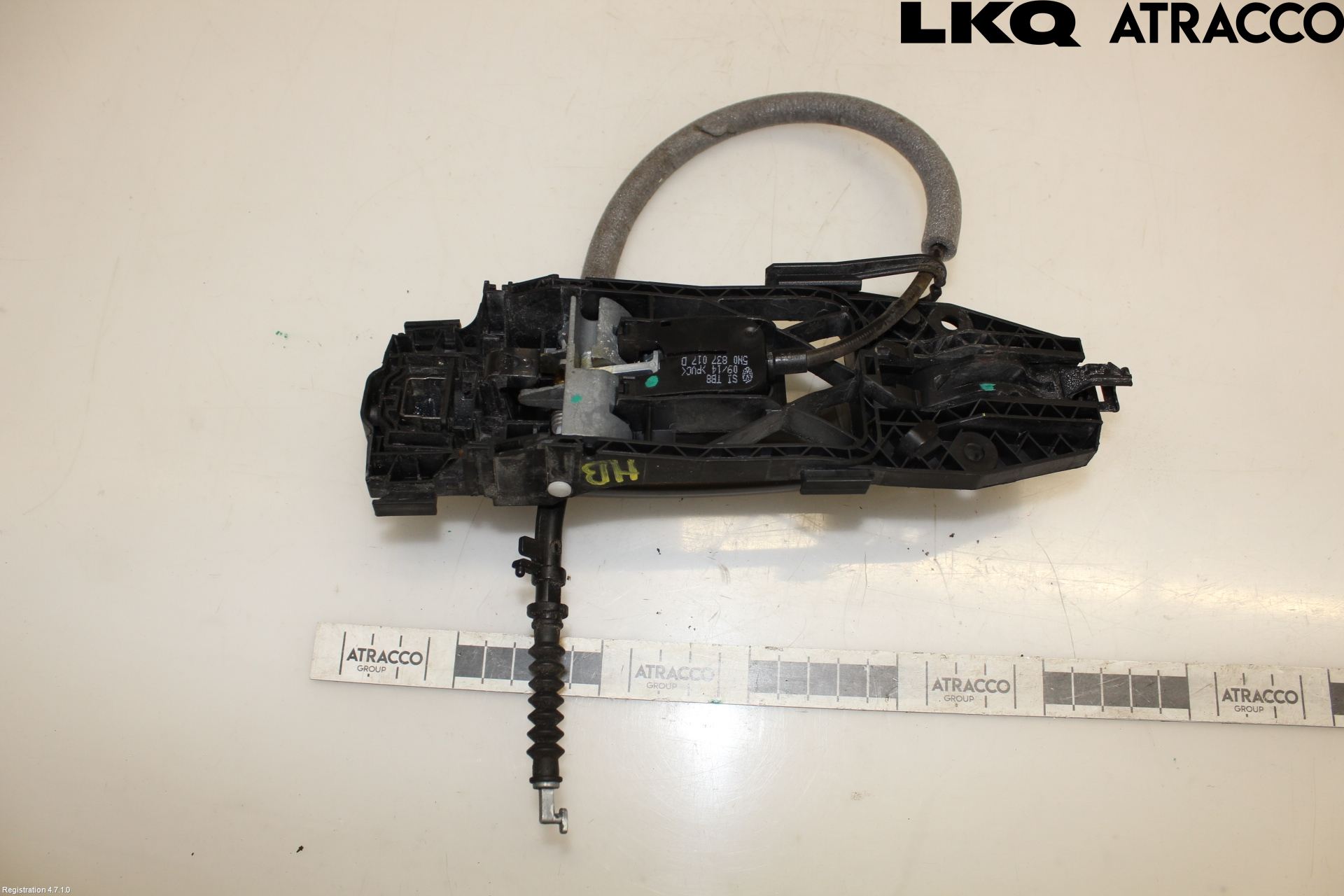 Audi A3/S3 8V 13-20 Dörrhandtag Yttre Hö