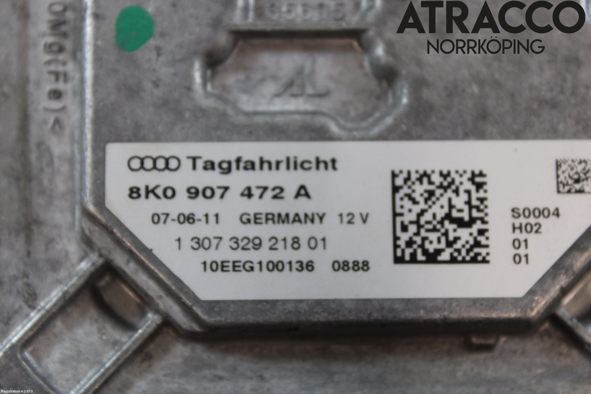 Audi A4/S4 08-11 Styrenhet Strålkastare