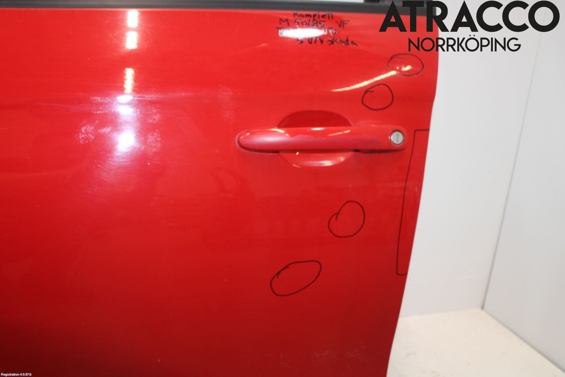 Fiat BRAVO 07-11 Dörr Fram Vänster