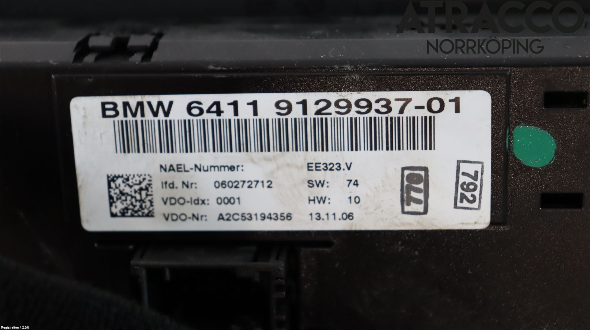 BMW 3 E92/93 Coupé/Cab 05-14 Värmereglage