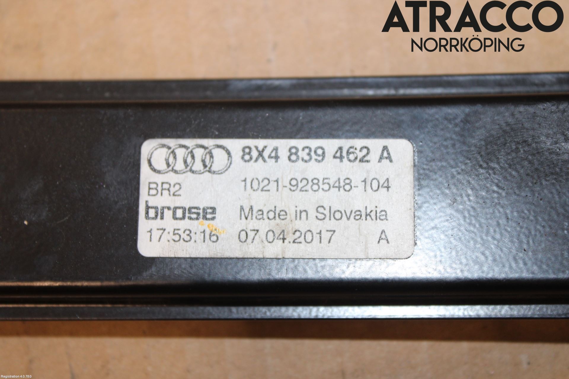 Audi A1/S1 11-18 Fönsterhiss El Kompl