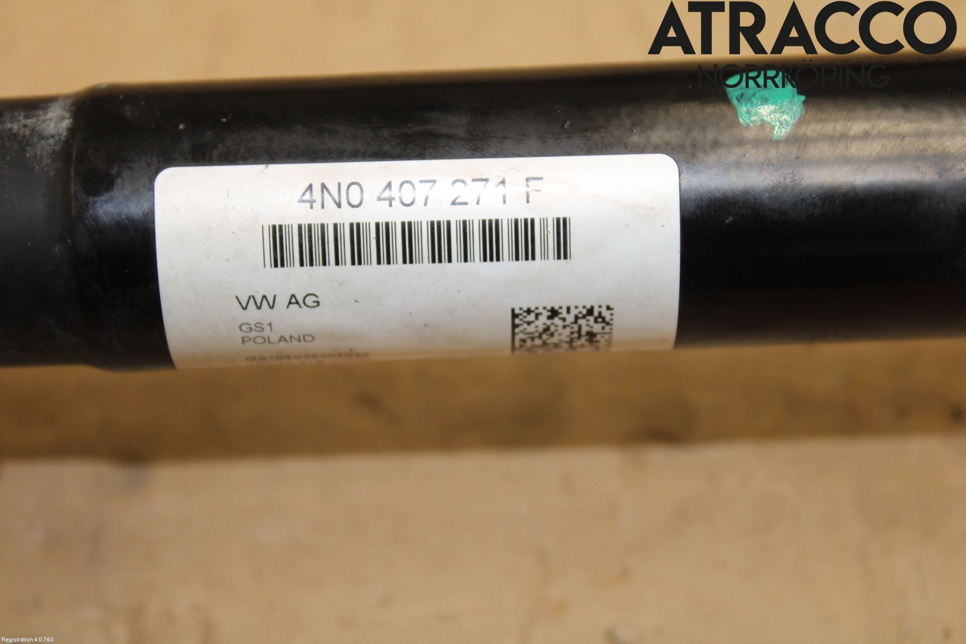 Audi A6 F2/C8 19- Drivaxel Fram Vänster