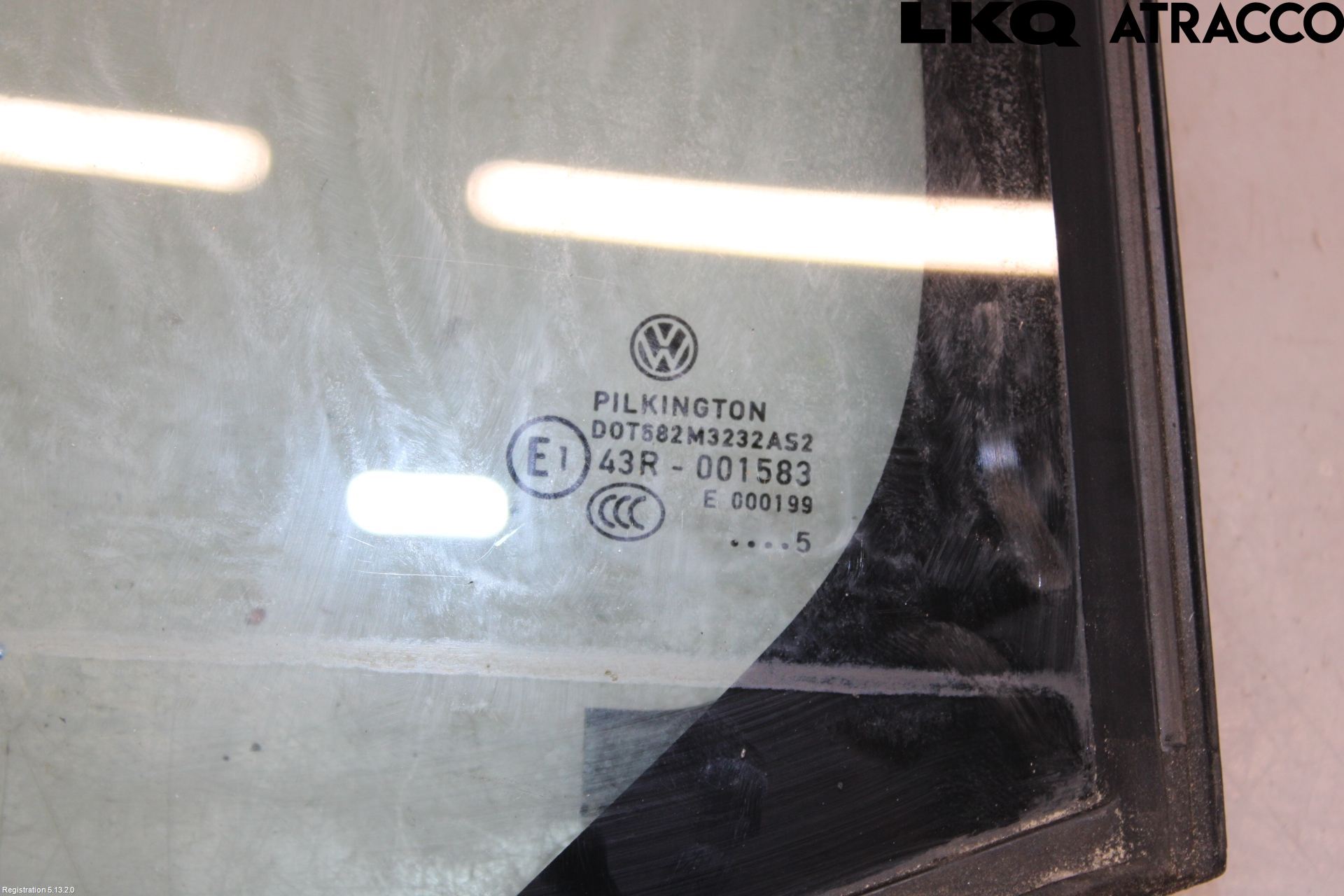 Volkswagen VW GOLF / E-GOLF VII 13-20 Dörruta Bak Lilla Vä