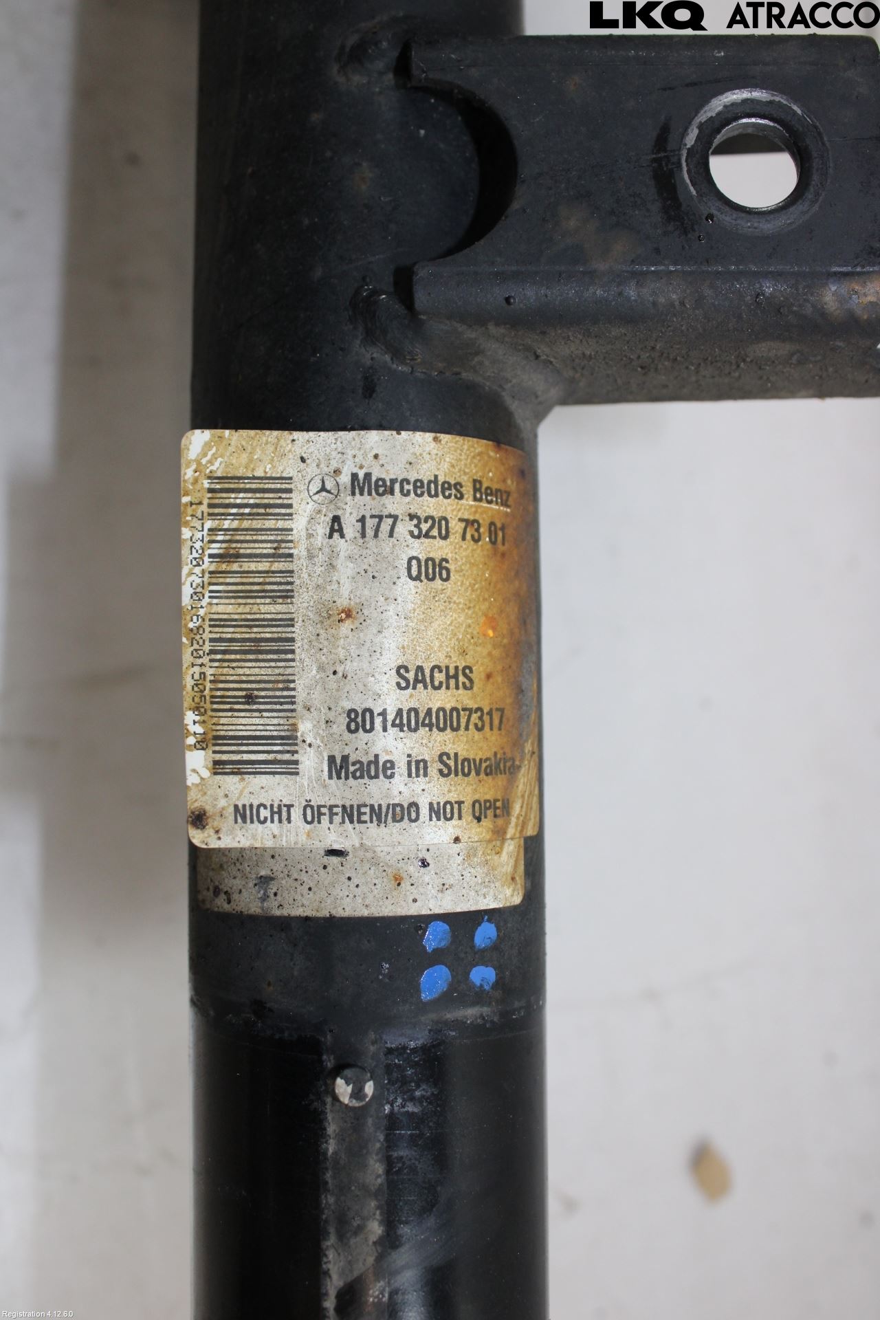 Mercedes-Benz MB A-KLASS (W177) 18- Fjäderben Fram Vänster