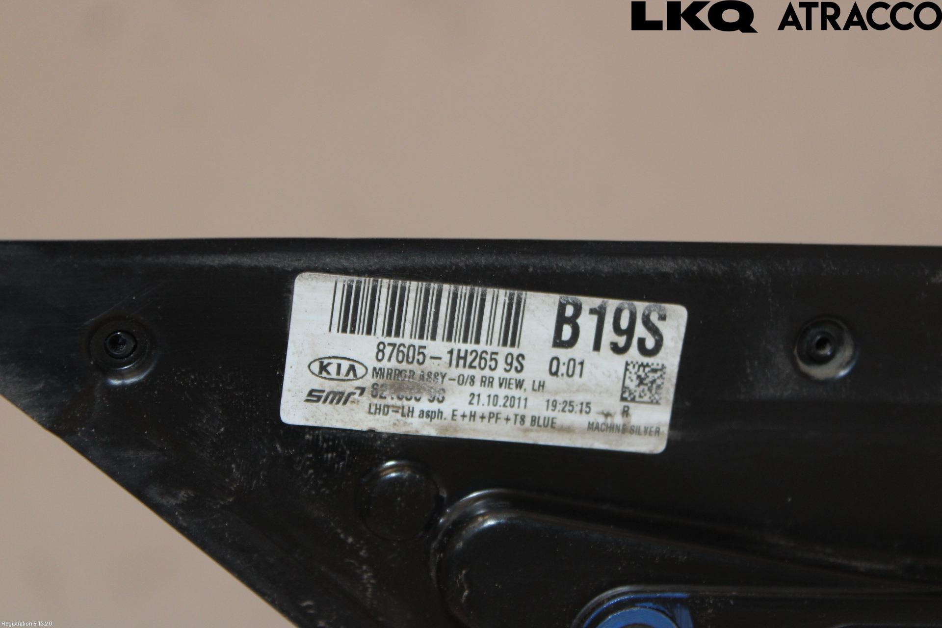 Kia CEED 06-12 Spegel Yttre El Vä