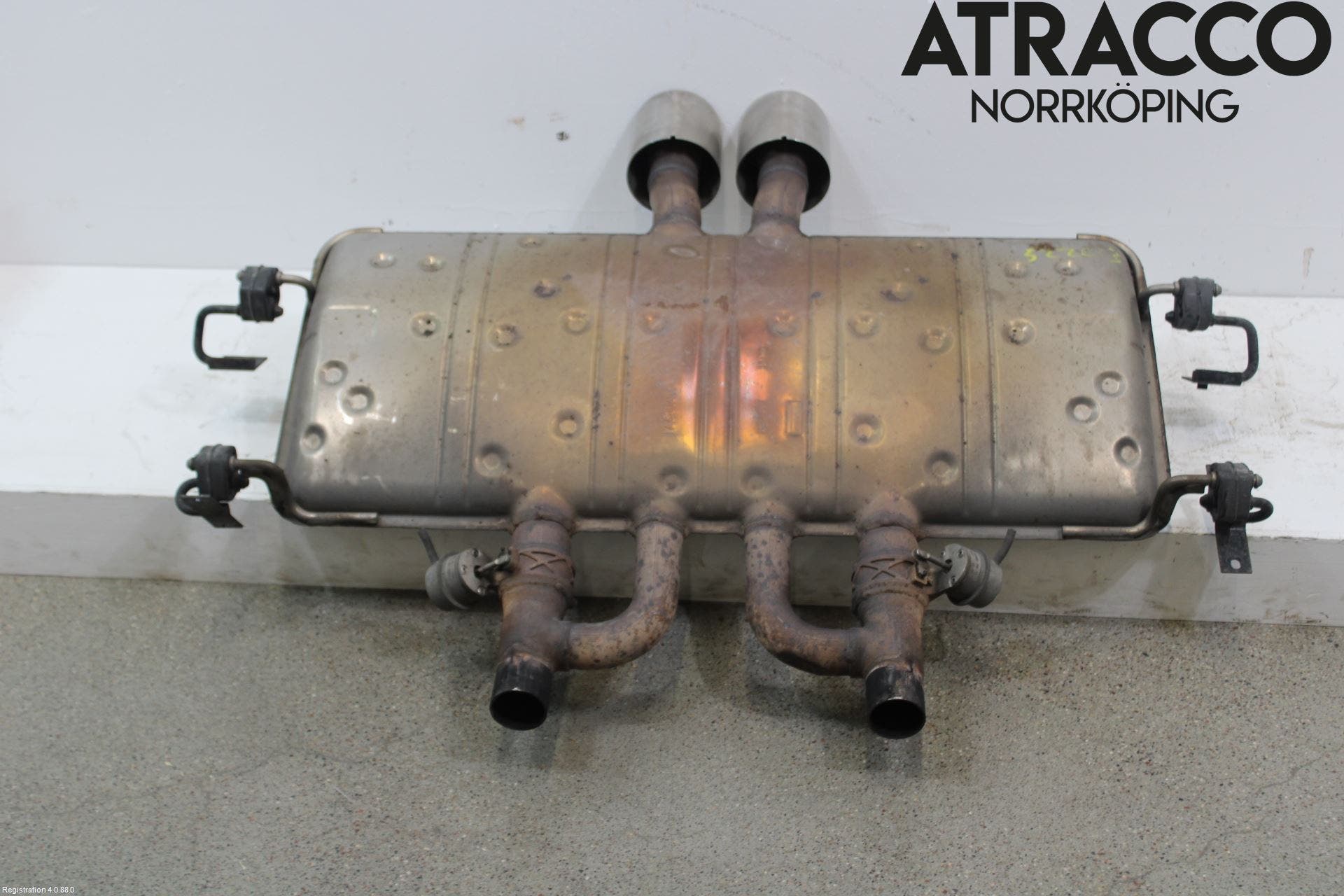 Jaguar F-TYPE Avgas Bakre Dämpare