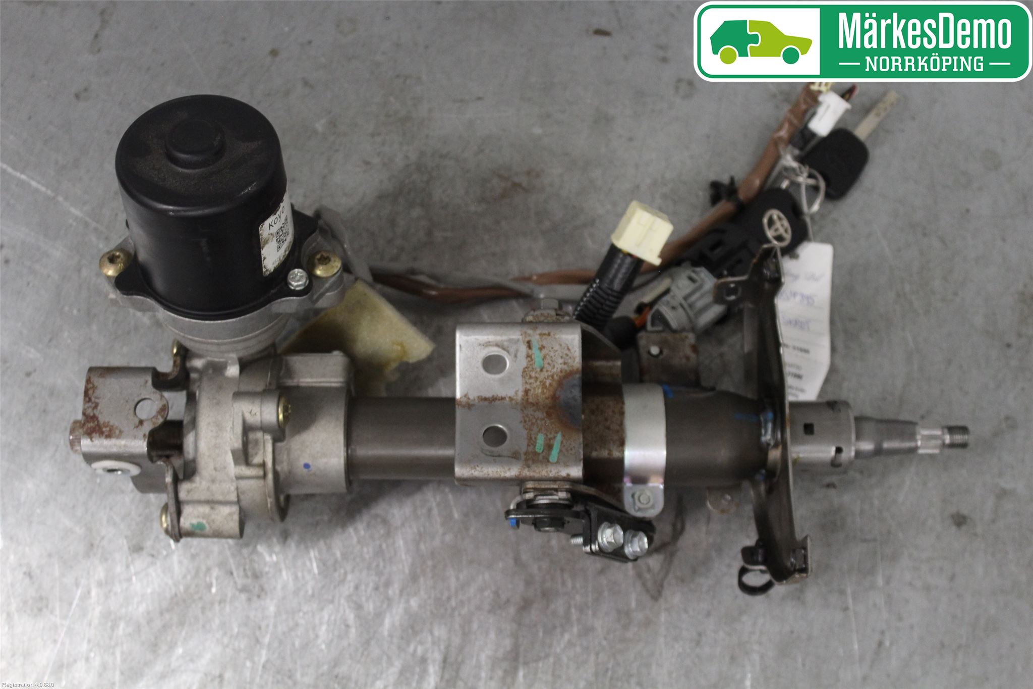 Toyota AYGO 06-14 Rattaxelagg Med Inb Servo