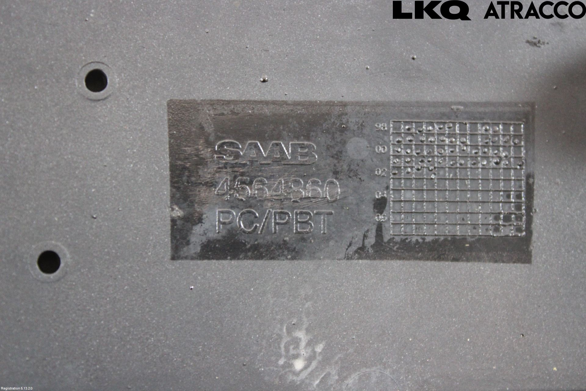 Saab 9-3 VER 1 98-03 Grilldel Höger