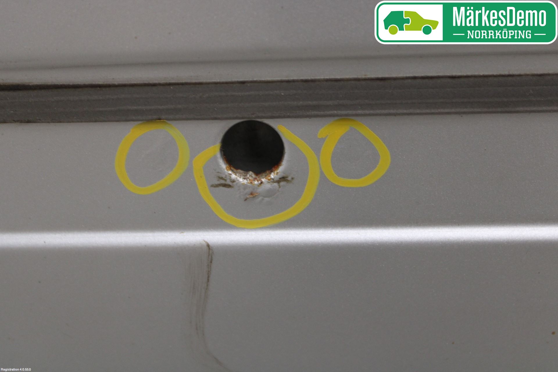 Volvo V50 08-12 Dörr Bak Vänster