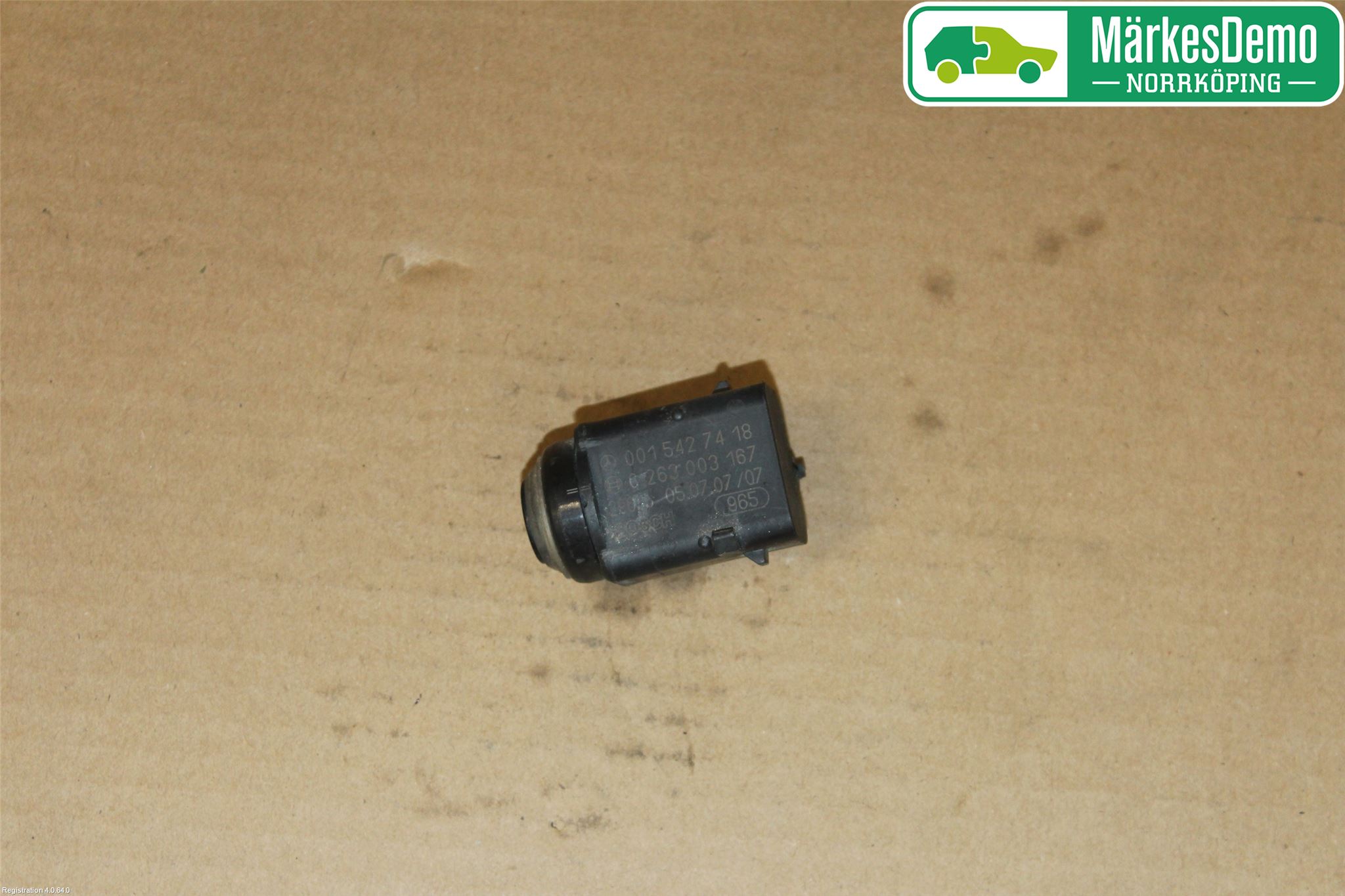 Mercedes-Benz MB E-KLASS (W211) 02-09 Parkeringshjälp Frontsensor